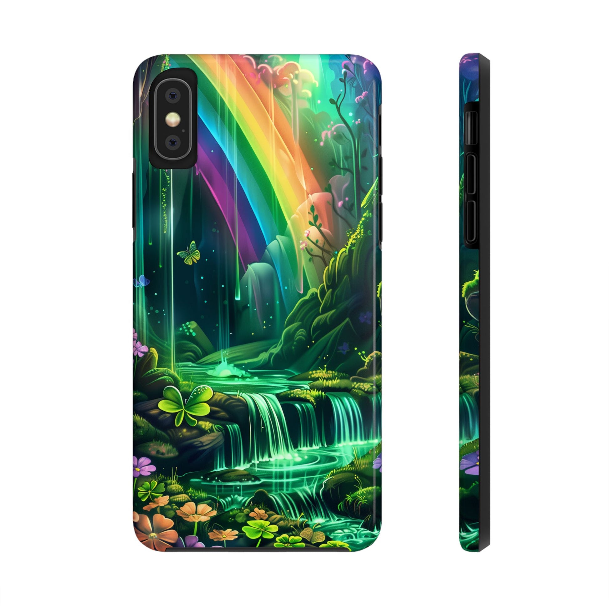 St. Patrick's Day Durable Phone Case, Lucky Phone Case Design, Durable Irish Luck Protective Cover, Holiday Gift Idea