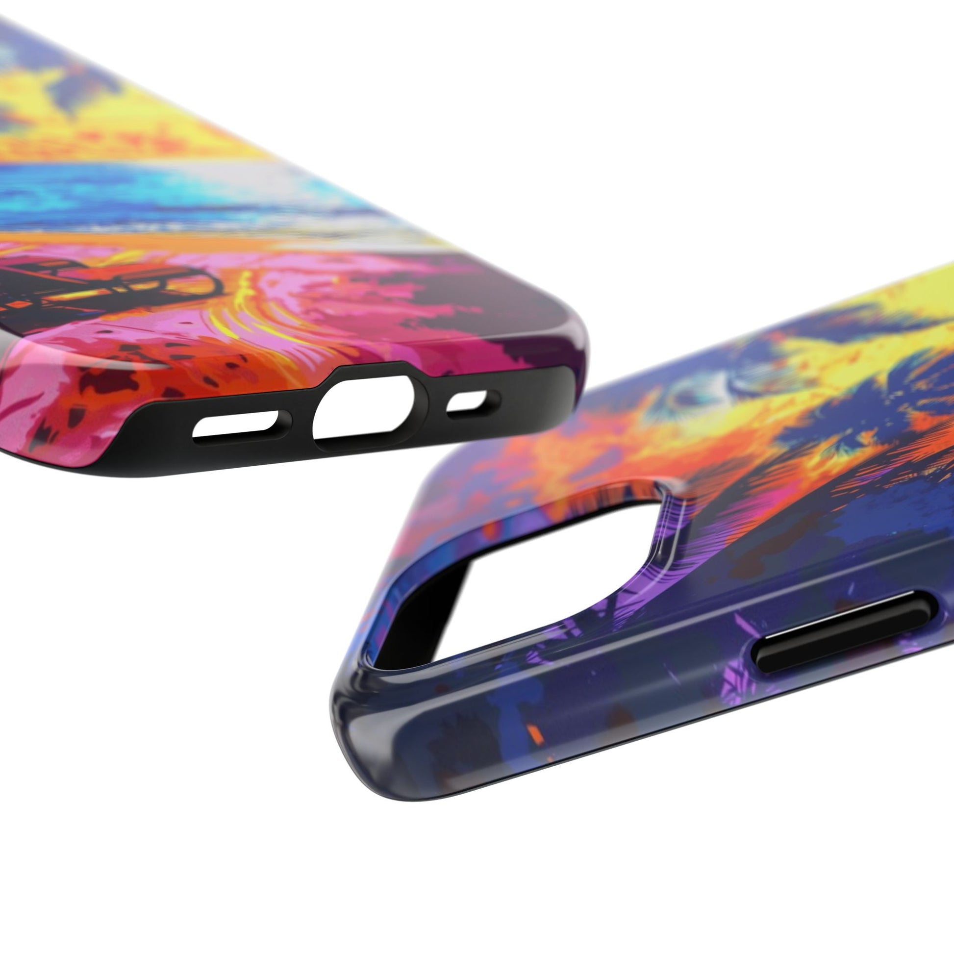 Sunset Bliss: Lisa Frank Style Phone Case