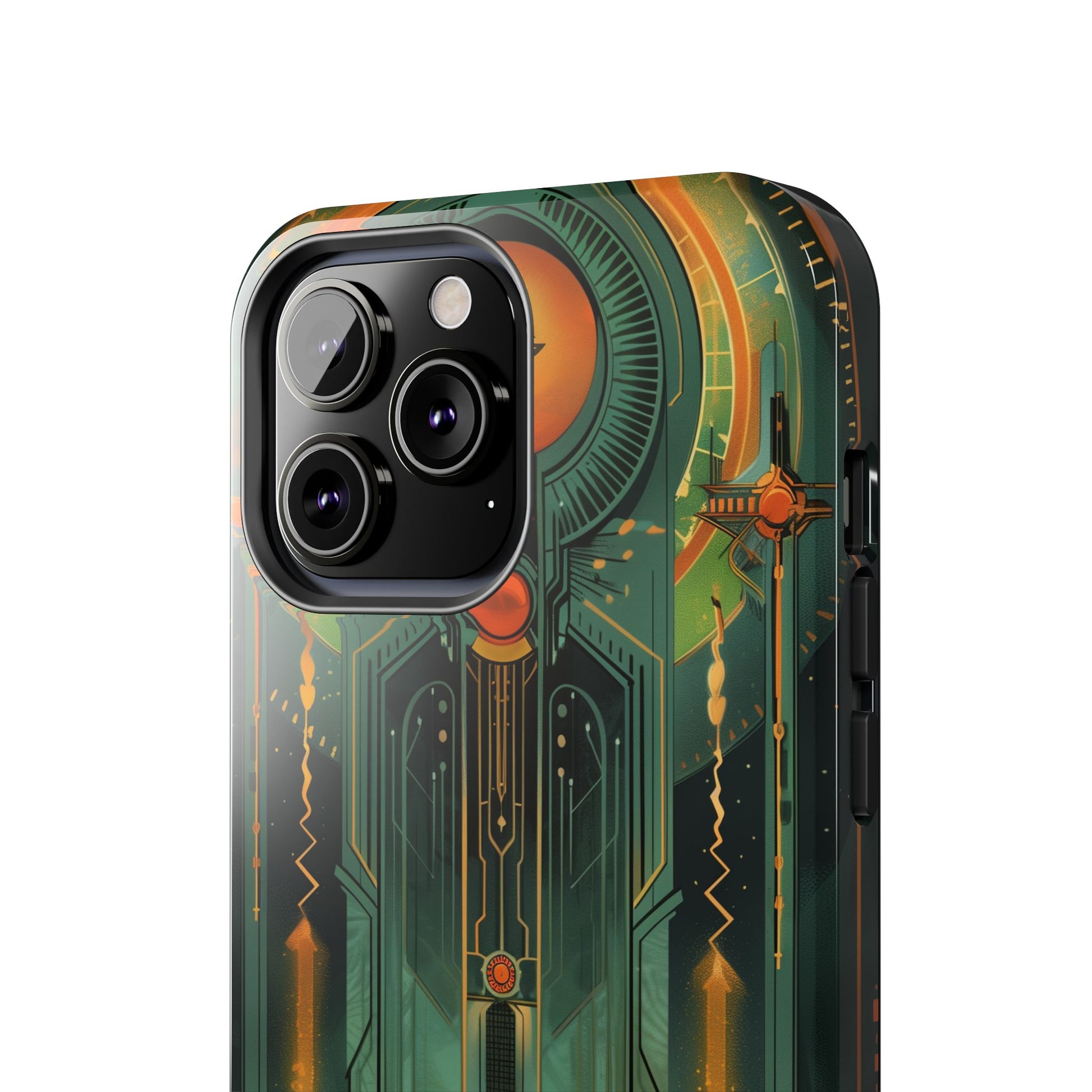 Art Deco Phone Case, Architecture Phone Case, Durable iPhone Case, Gift for Architect, iPhone 14 Case, Art Deco Building Phone Case