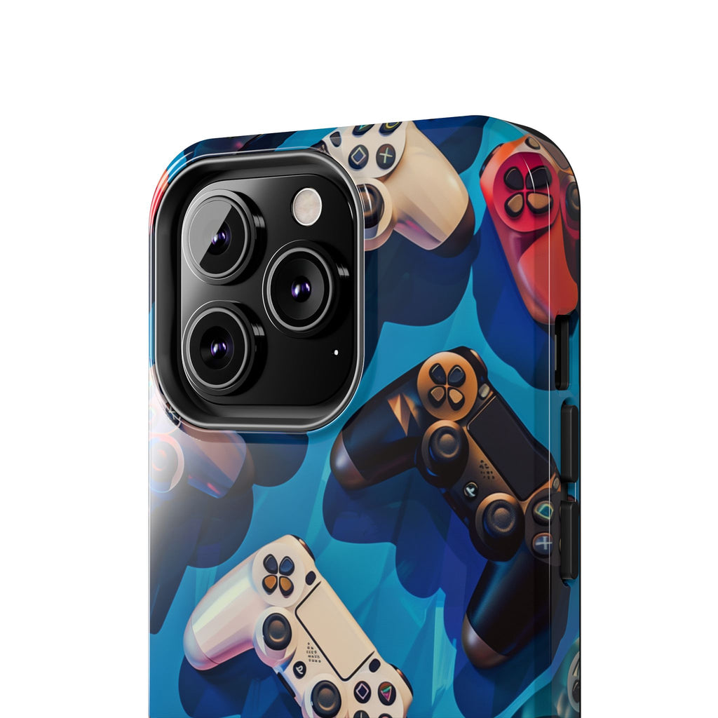 Video Game Controllers iPhone Case - Gamer Tough Phone Cover - Modern Gaming