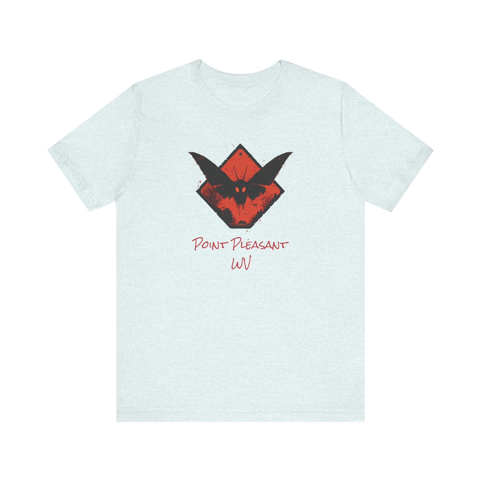 Cryptid Shirt Mothman Graphic Tee, Cryptid Crossing Sign, Ufo Alien Shirt, Cryptid Crossing Gift for Him, Ufo Research, Crypto Zoology Shirt