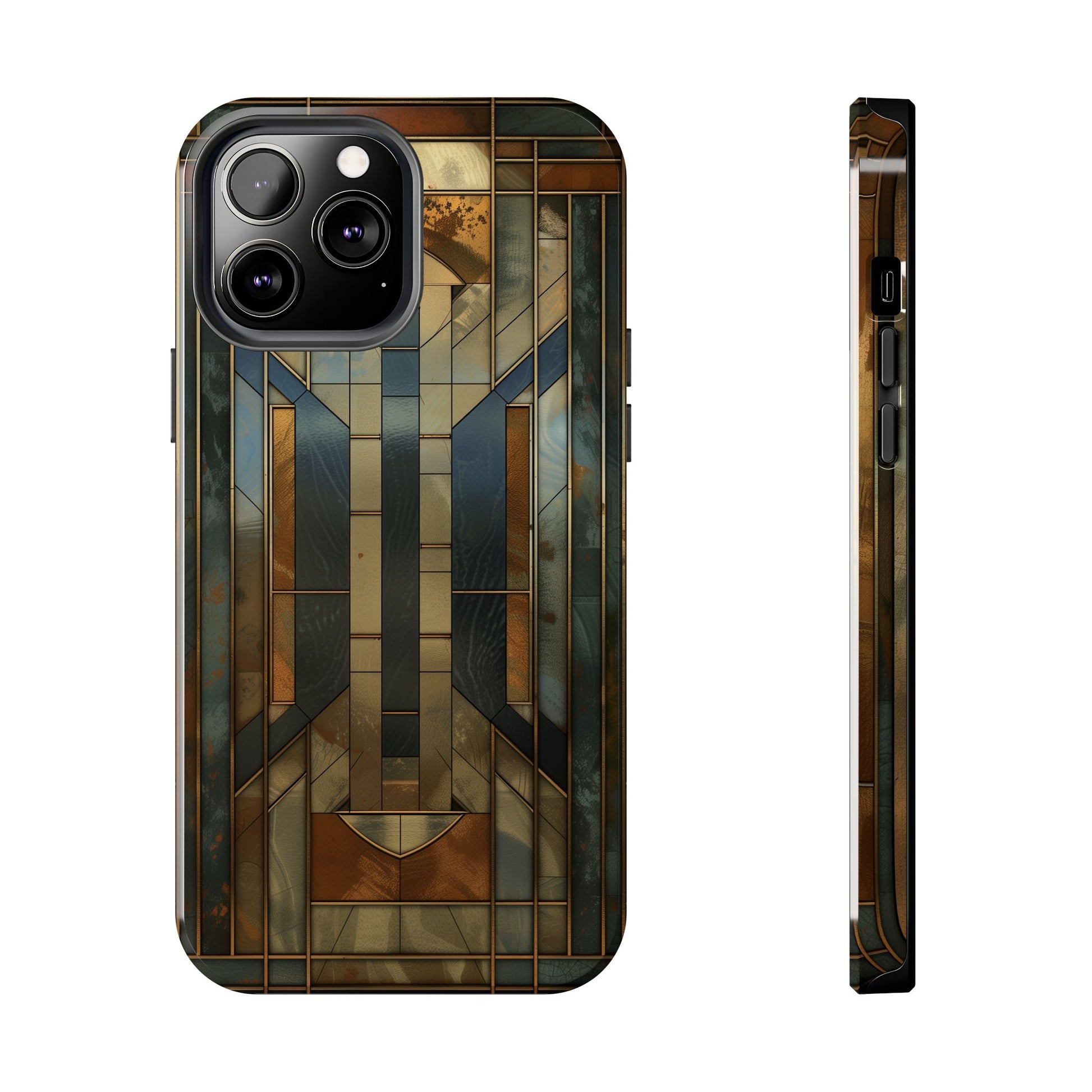 Frank Lloyd Wright Stained Glass Phone Case - Architectural Style Phone Cover - Stained Glass Design Phone Case - Unique Phone Accessory