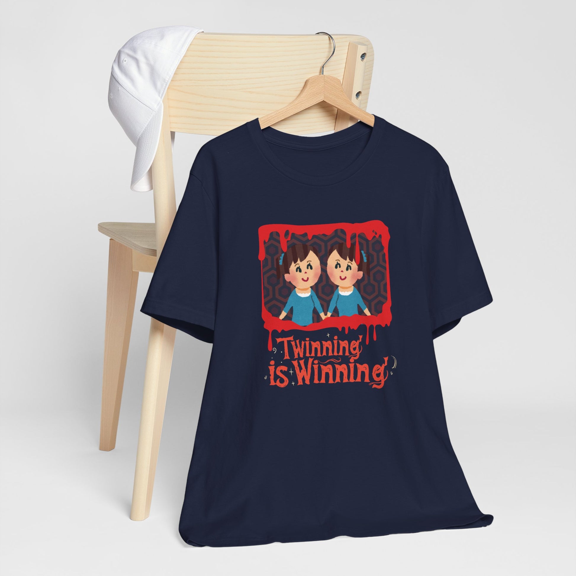 Twinning is Winning Shining Inspired Halloween Graphic Tee