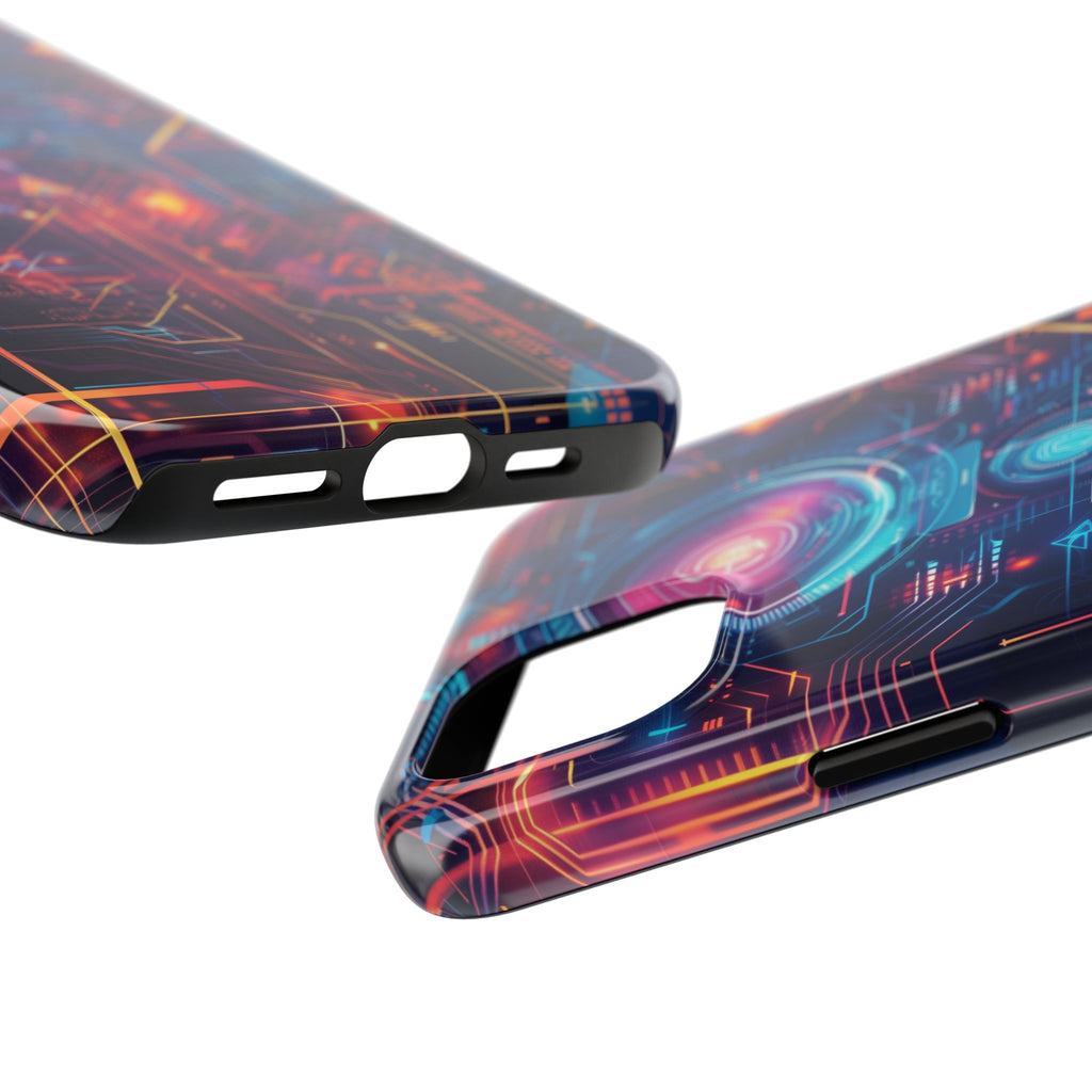 Circuit Board Phone Case, Futuristic Circuit Phone Case, High-Tech Gift, Custom Sci-Fi Phone Case, iphone 15 pro max