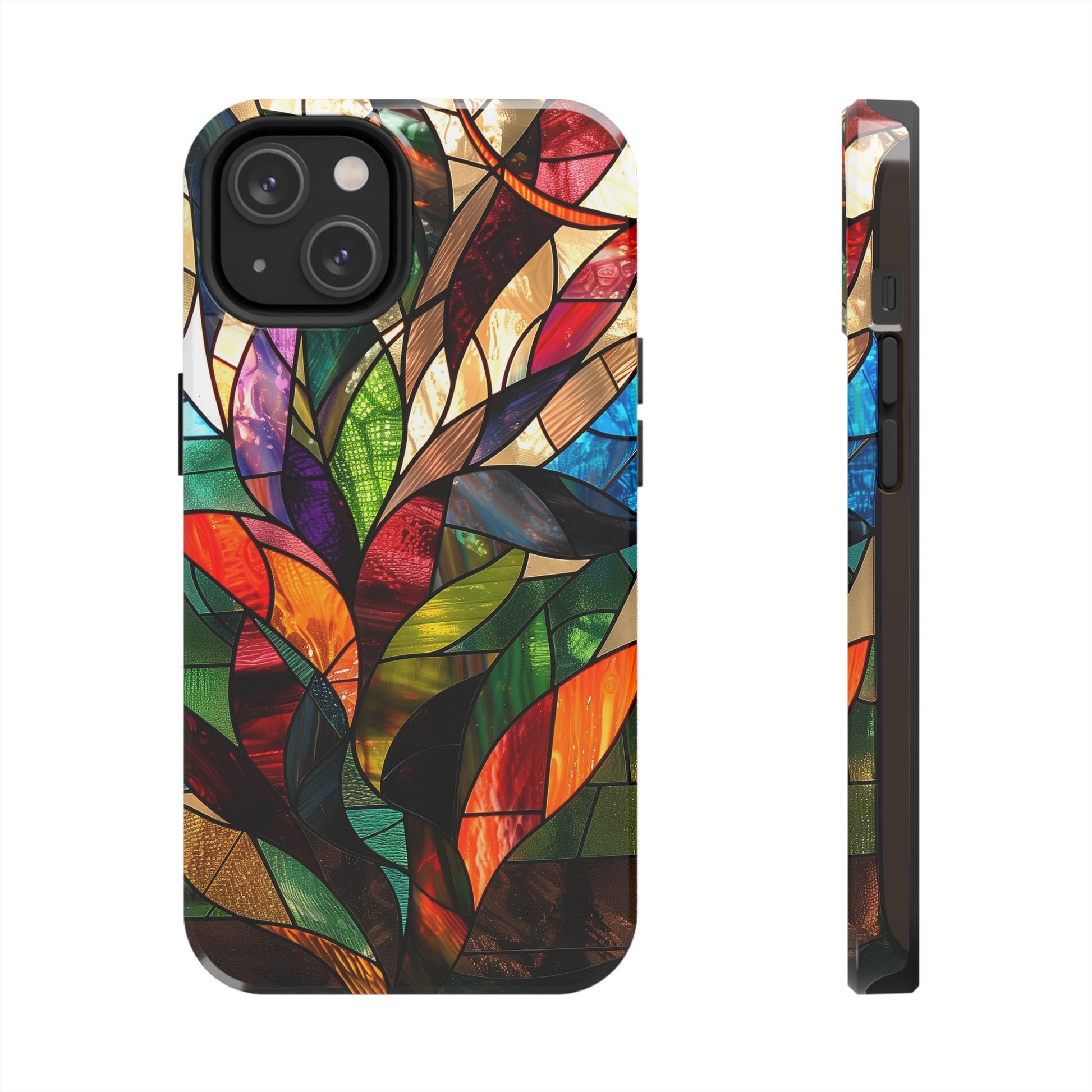 Frank Lloyd Wright Inspired Stained Glass Phone Case, Artistic iPhone Case, Architectural Design, Art Deco iphone Case, iphone 15 pro max