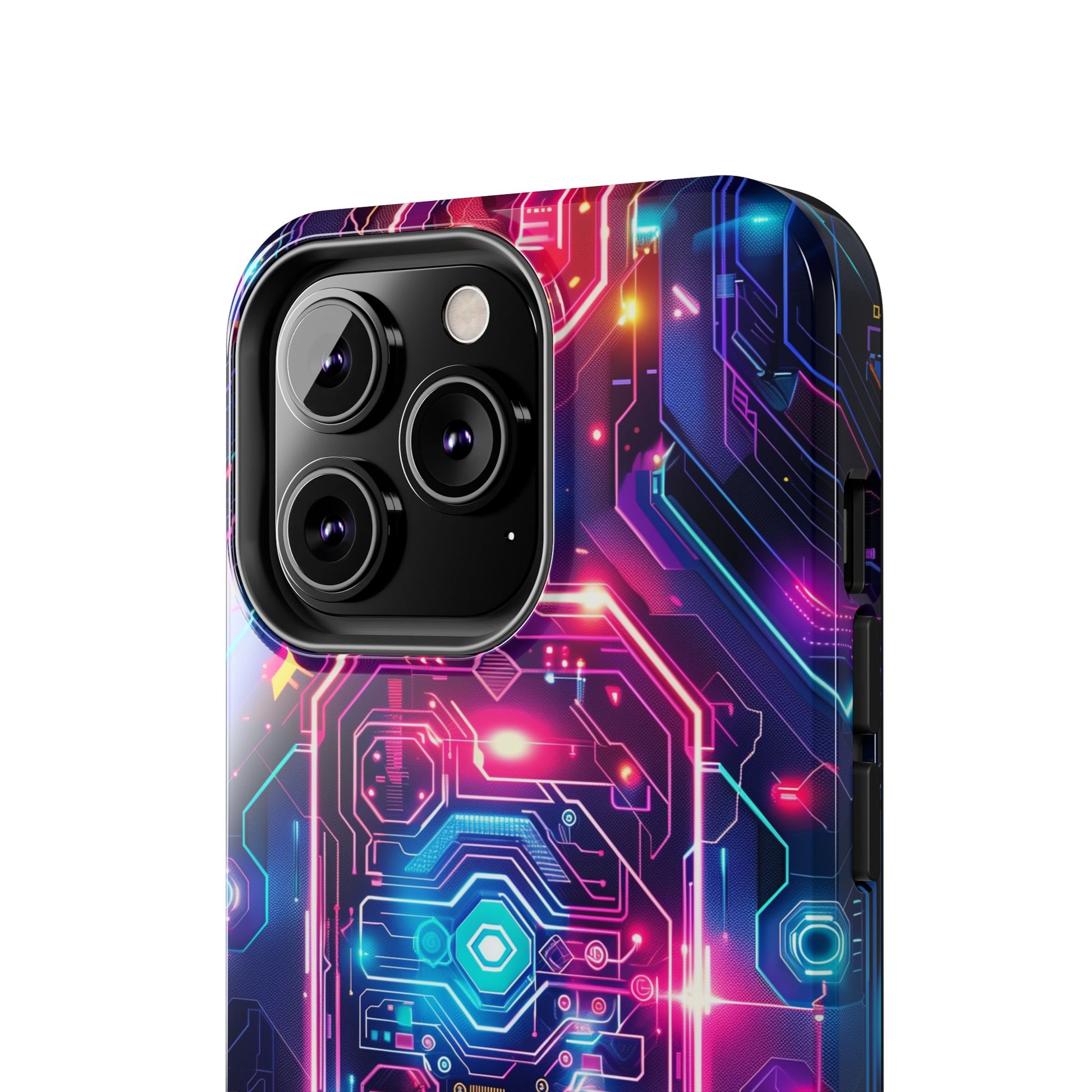 Circuit Board Phone Case, Futuristic Circuit Phone Case, High-Tech Gift for Him, Custom Sci-Fi Phone Case, iphone 15 pro max