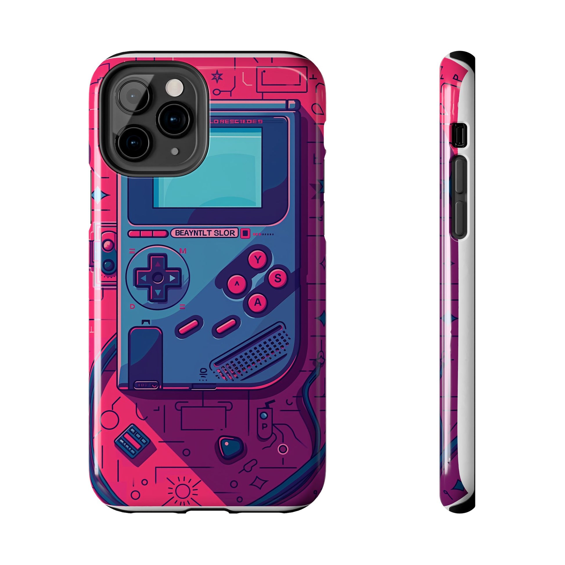 Durable iPhone Case with Alternative Universe Game Console Design - Protective Phone Cover - Fun and Sturdy Gaming Accessory - Gamer Gift