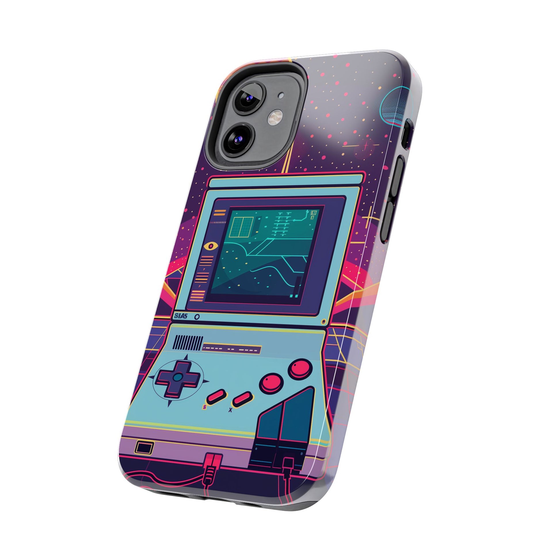 Durable iPhone Case with Alternative Universe Game Console Design - Protective Phone Cover - Fun and Sturdy Gaming Accessory - Gamer Gift