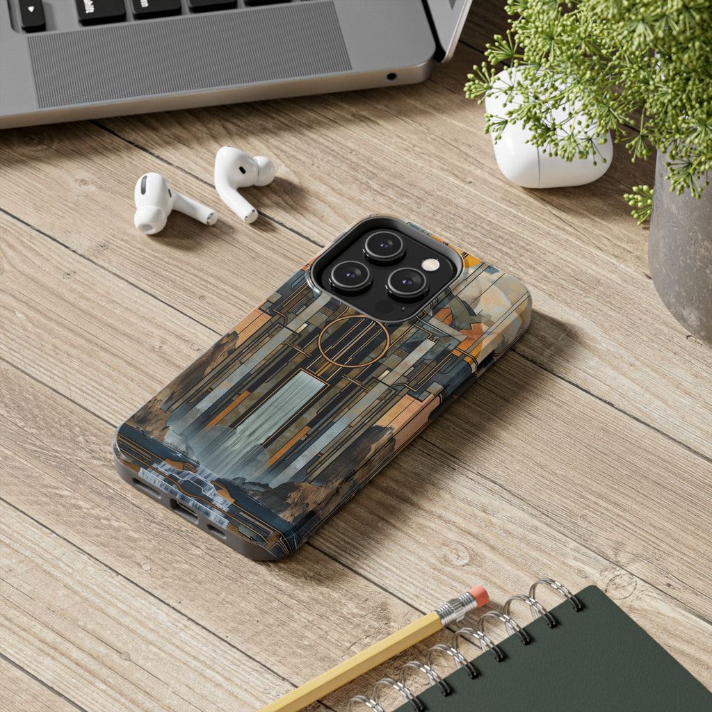 Falling Water Inspired Phone Case - Frank Lloyd Wright Design - Architectural Phone Cover - Unique Phone Accessory