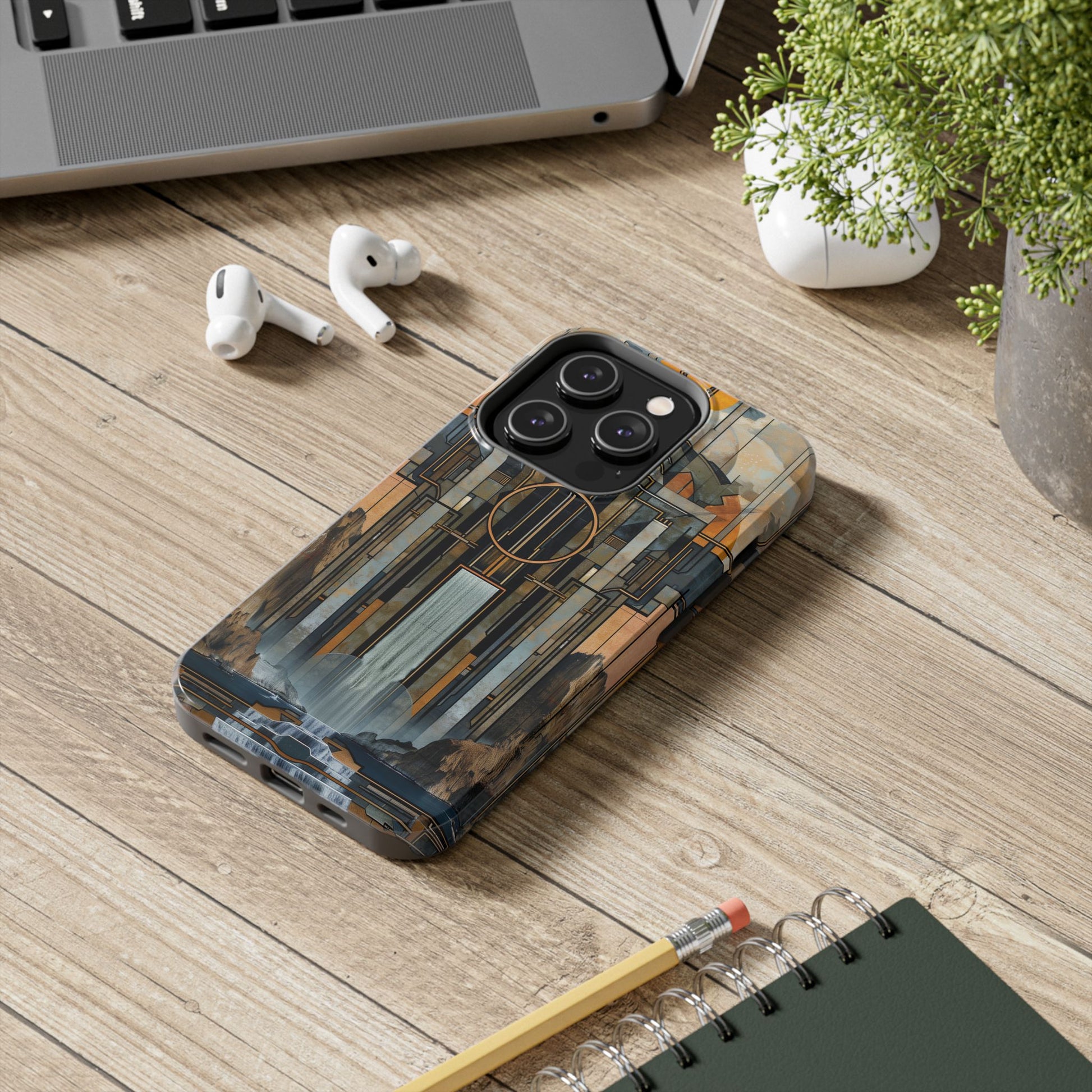 Falling Water Inspired Phone Case - Frank Lloyd Wright Design - Architectural Phone Cover - Unique Phone Accessory