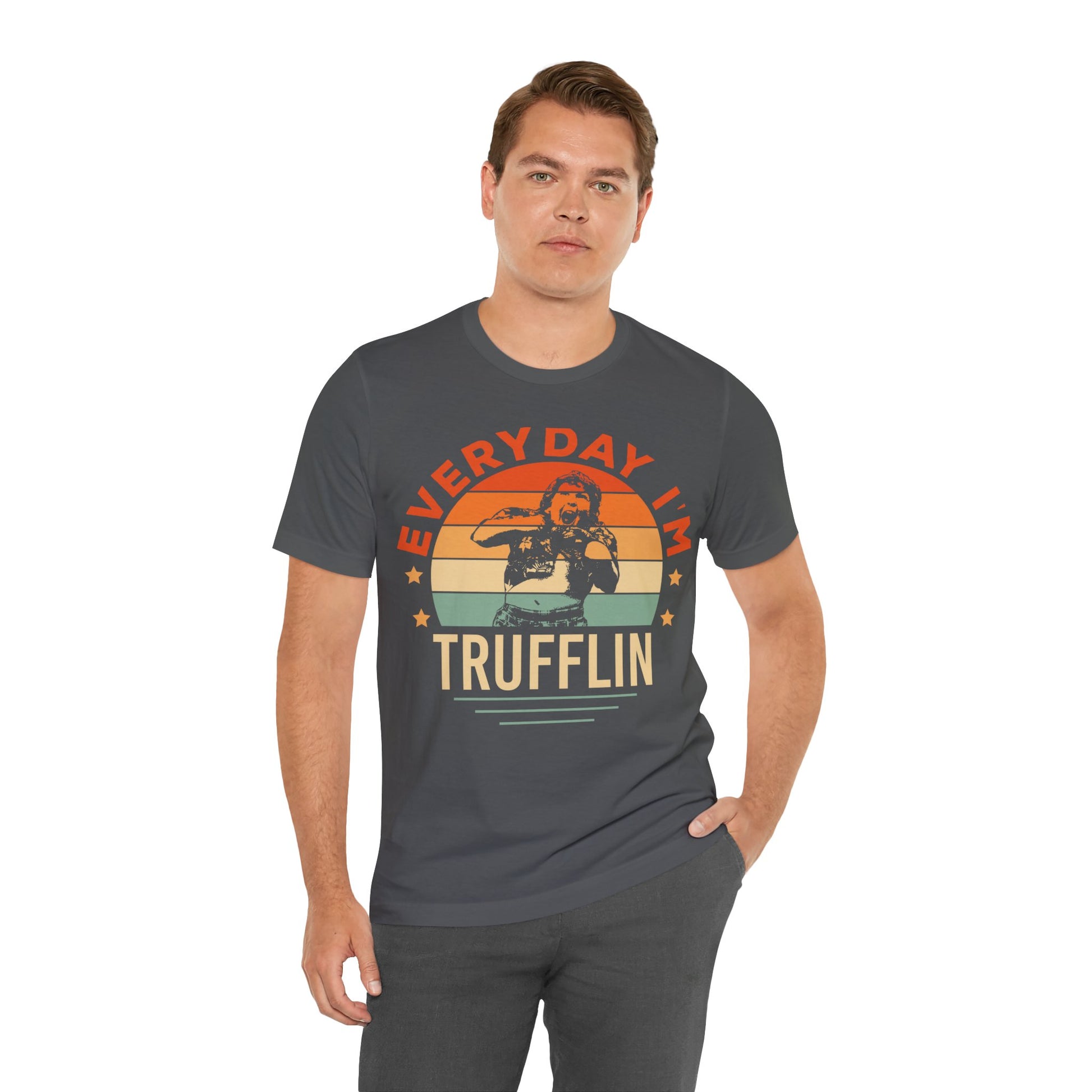 Everyday I’m Trufflin Goonies Inspired Retro Tee