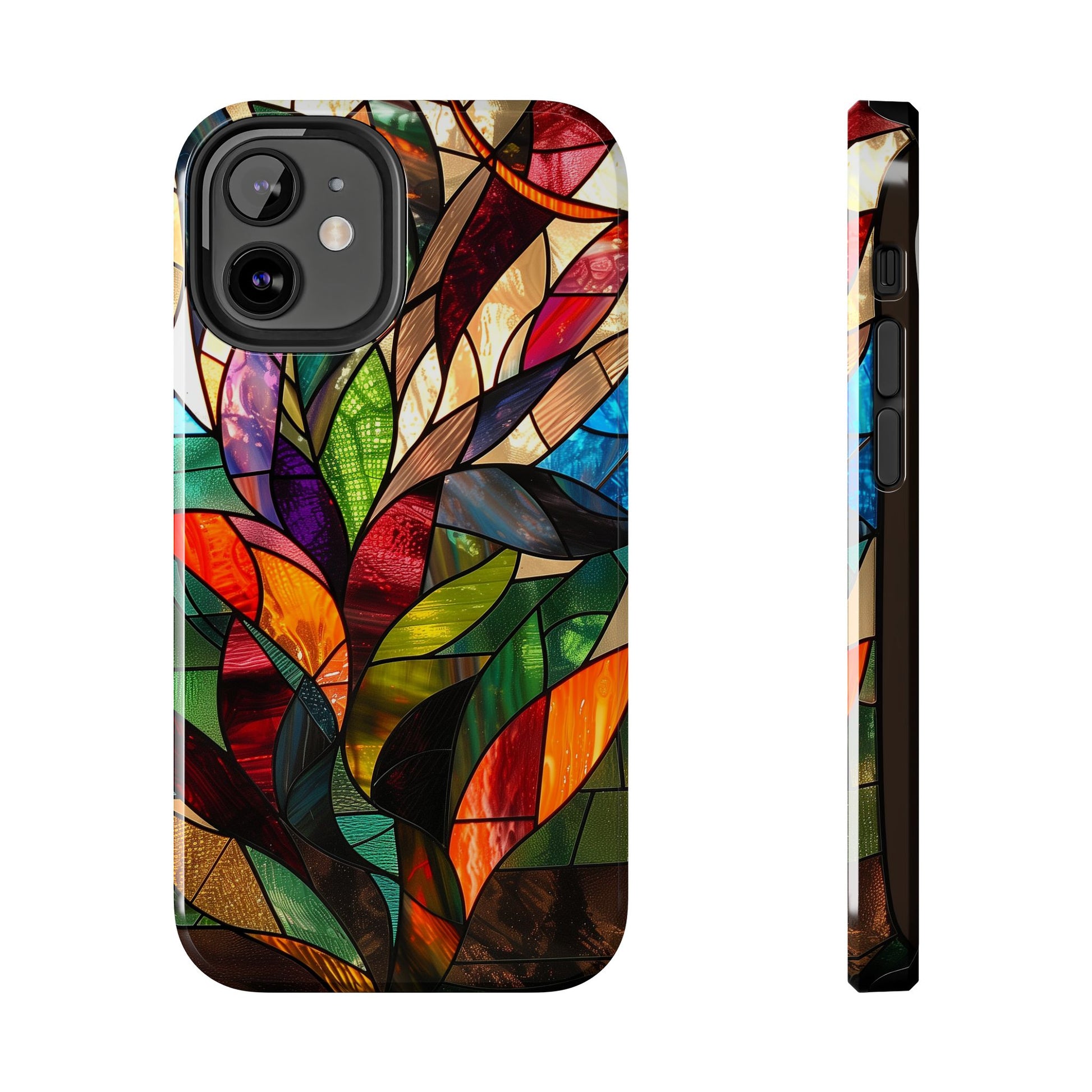 Frank Lloyd Wright Inspired Stained Glass Phone Case, Artistic iPhone Case, Architectural Design, Art Deco iphone Case, iphone 15 pro max