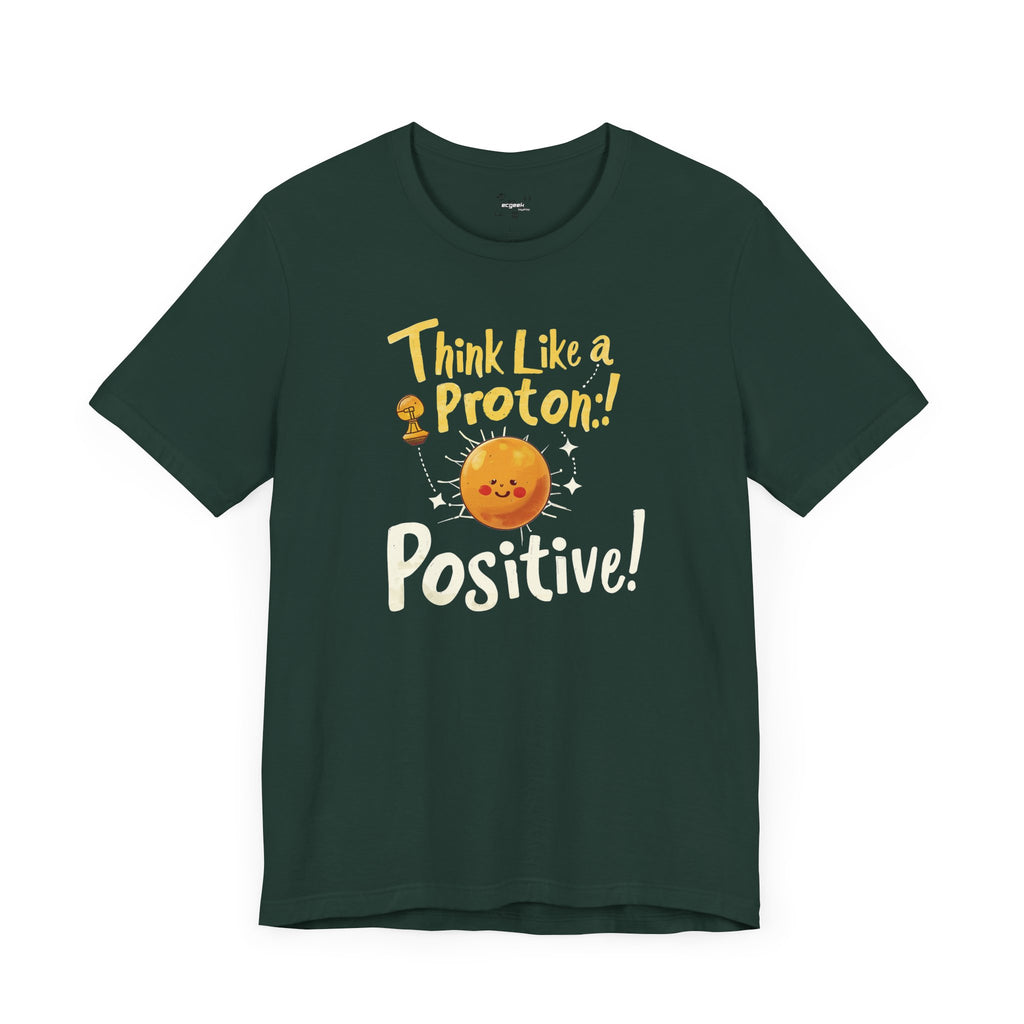 Be Positive Geek Positivity Tshirt Nerdy Custom Shirt Graphic Tee, Inspirational Quotes Gift for Geeks Back to School, Gift for Her