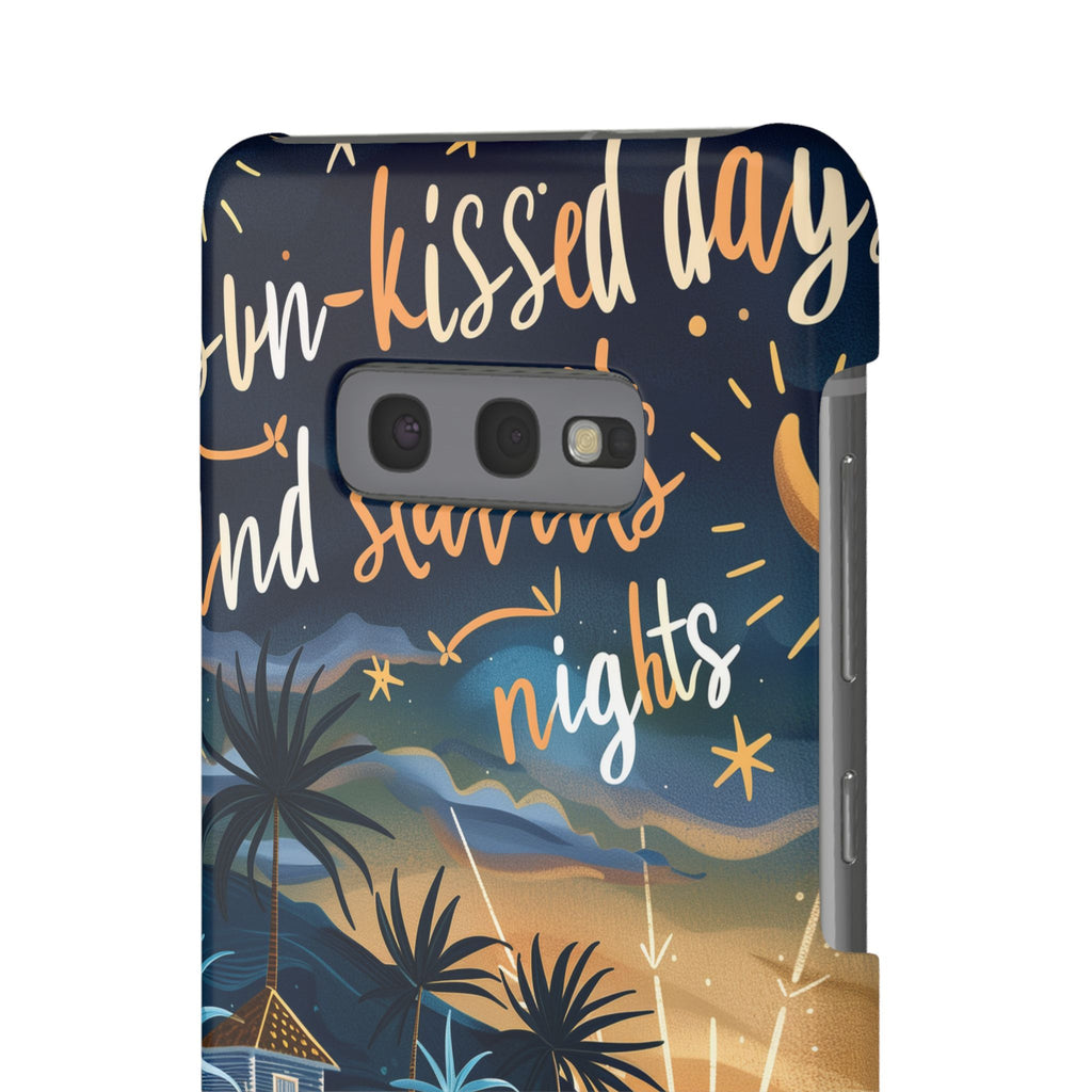Sun Kissed Days and Starlit Nights Slim Case for Android