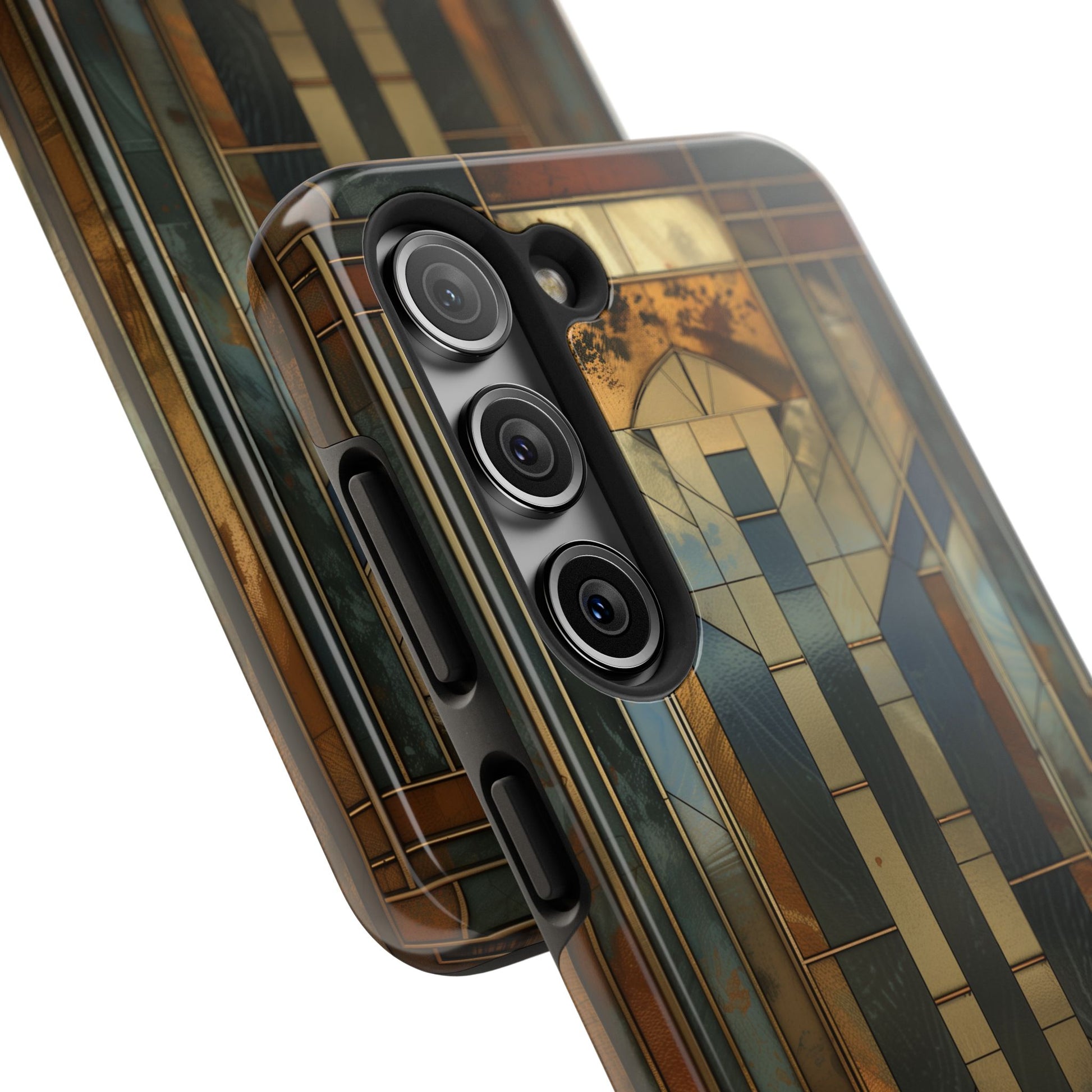 Frank Lloyd Wright Stained Glass Phone Case - Architectural Style Phone Cover - Stained Glass Design Phone Case - Unique Phone Accessory