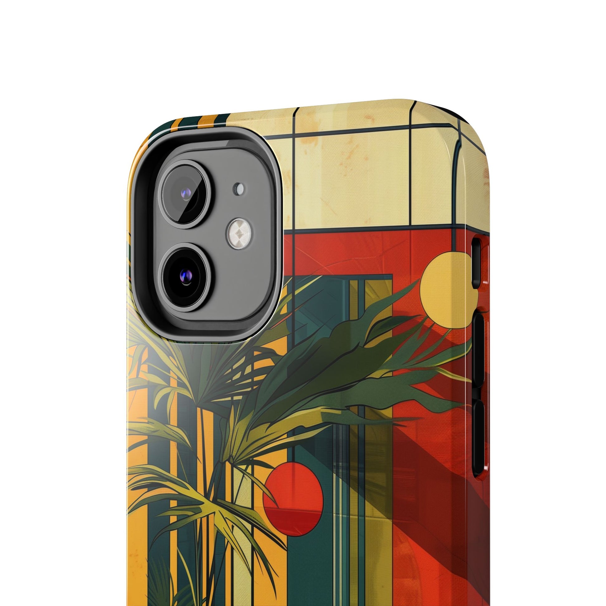 Frank Lloyd Wright Inspired Phone Case - Geometric Elegance and Architectural Beauty for iPhone Models