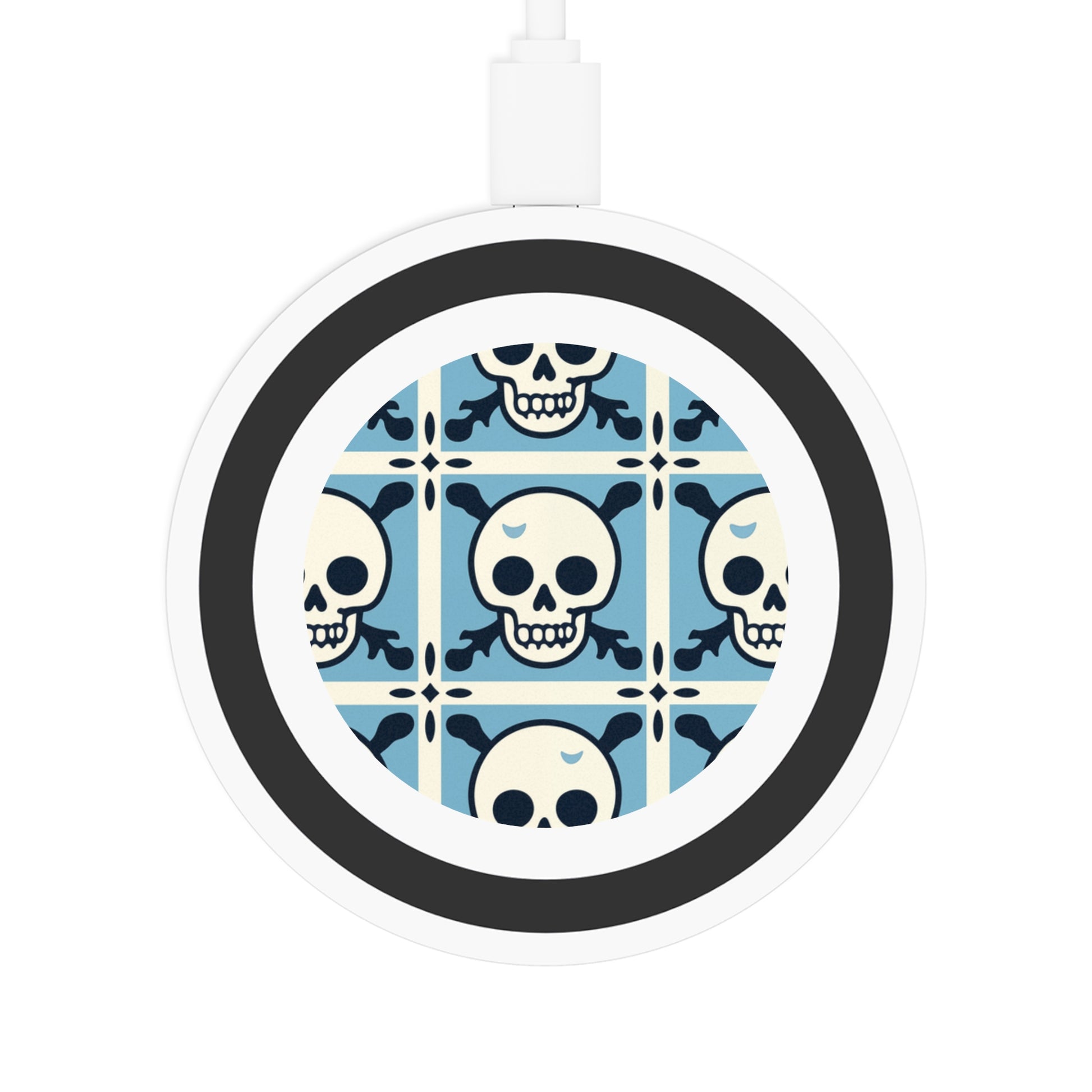 Cute Skull Wireless Charging Pad