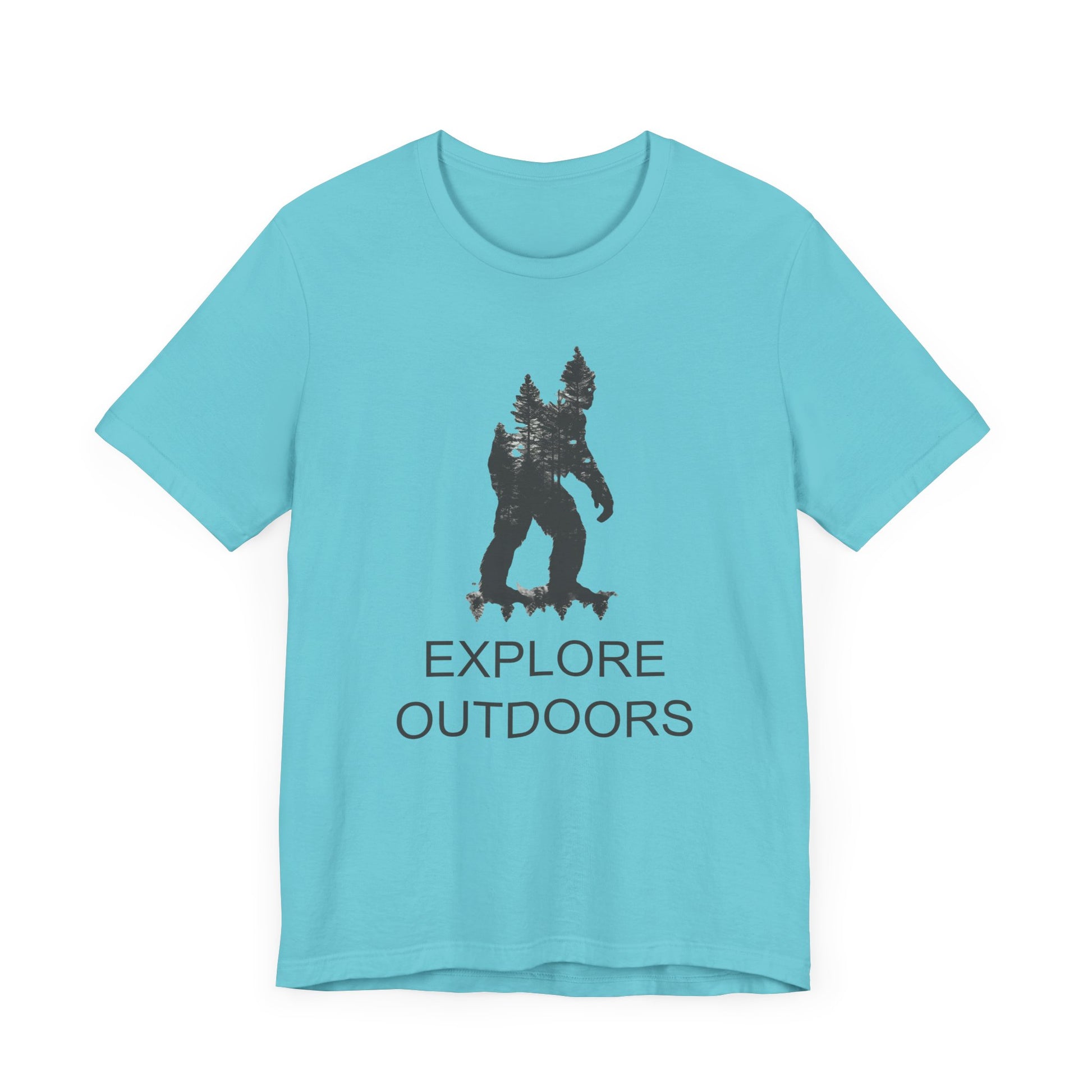 Bigfoot Shirt, Explore Outdoors, Bigfoot Outdoors Shirt, Camping Shirt, Bigfoot Shirt, Shirt for Camping, Camping Trip Shirt, Bigfoot