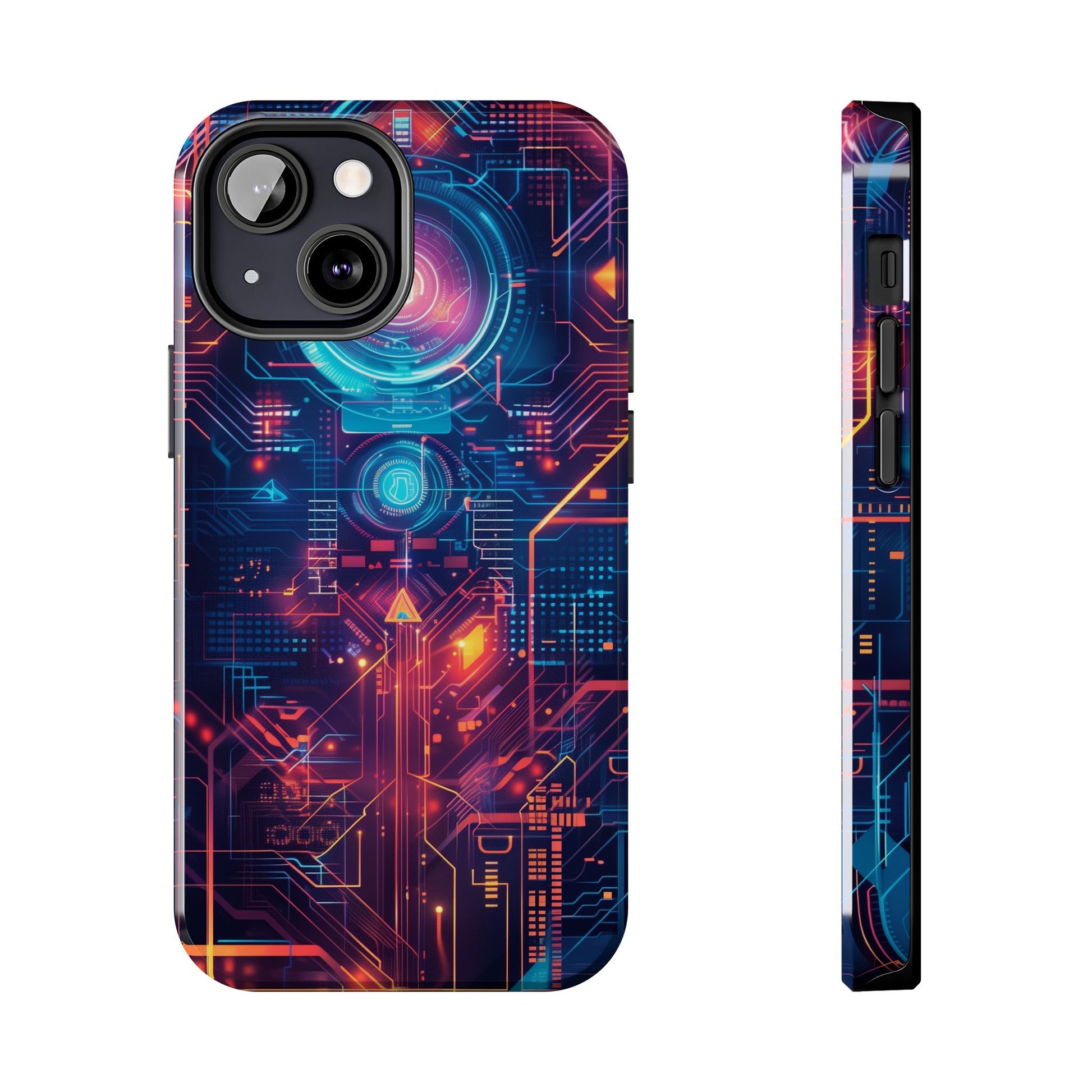 Circuit Board Phone Case, Futuristic Circuit Phone Case, High-Tech Gift, Custom Sci-Fi Phone Case, iphone 15 pro max