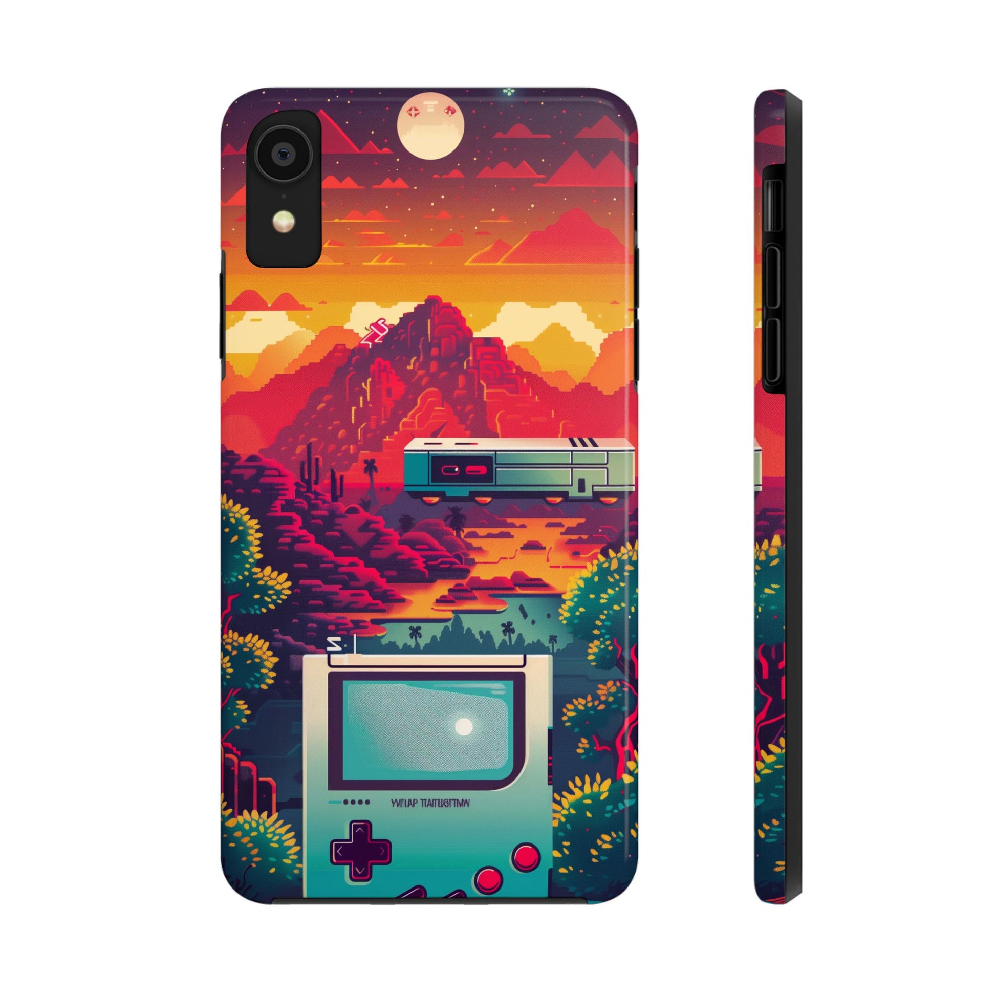 Durable iPhone Case with Alternative Universe Game Console Design - Protective Phone Cover - Fun and Sturdy Gaming Accessory - Gamer Gift