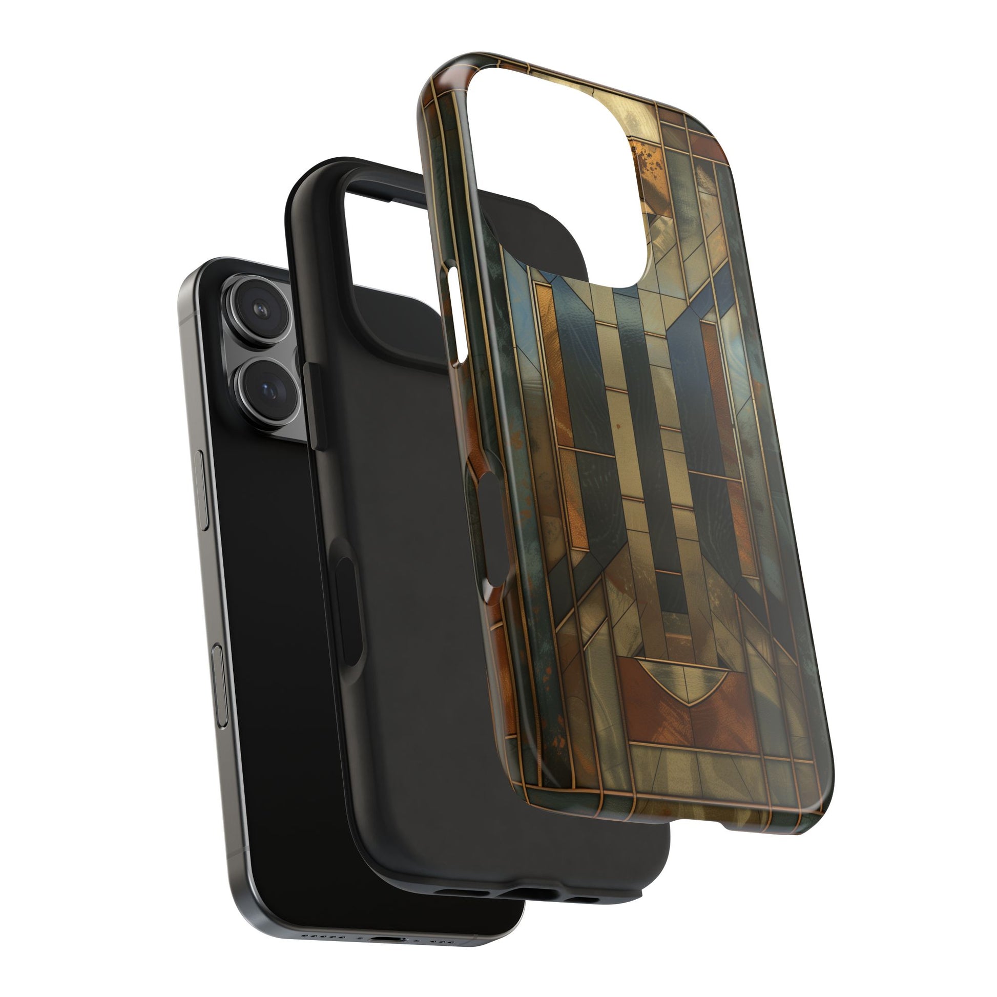 Frank Lloyd Wright Stained Glass Phone Case - Architectural Style Phone Cover - Stained Glass Design Phone Case - Unique Phone Accessory