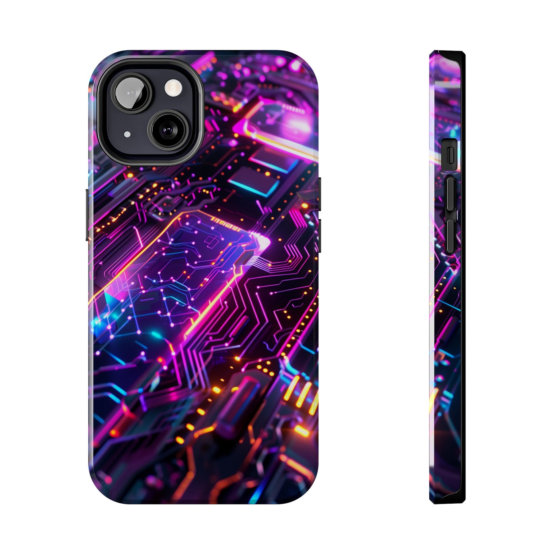 Circuit Board Phone Case, Futuristic Circuit Phone Case, High-Tech Gift, Custom Sci-Fi Phone Case, iphone 15 pro max