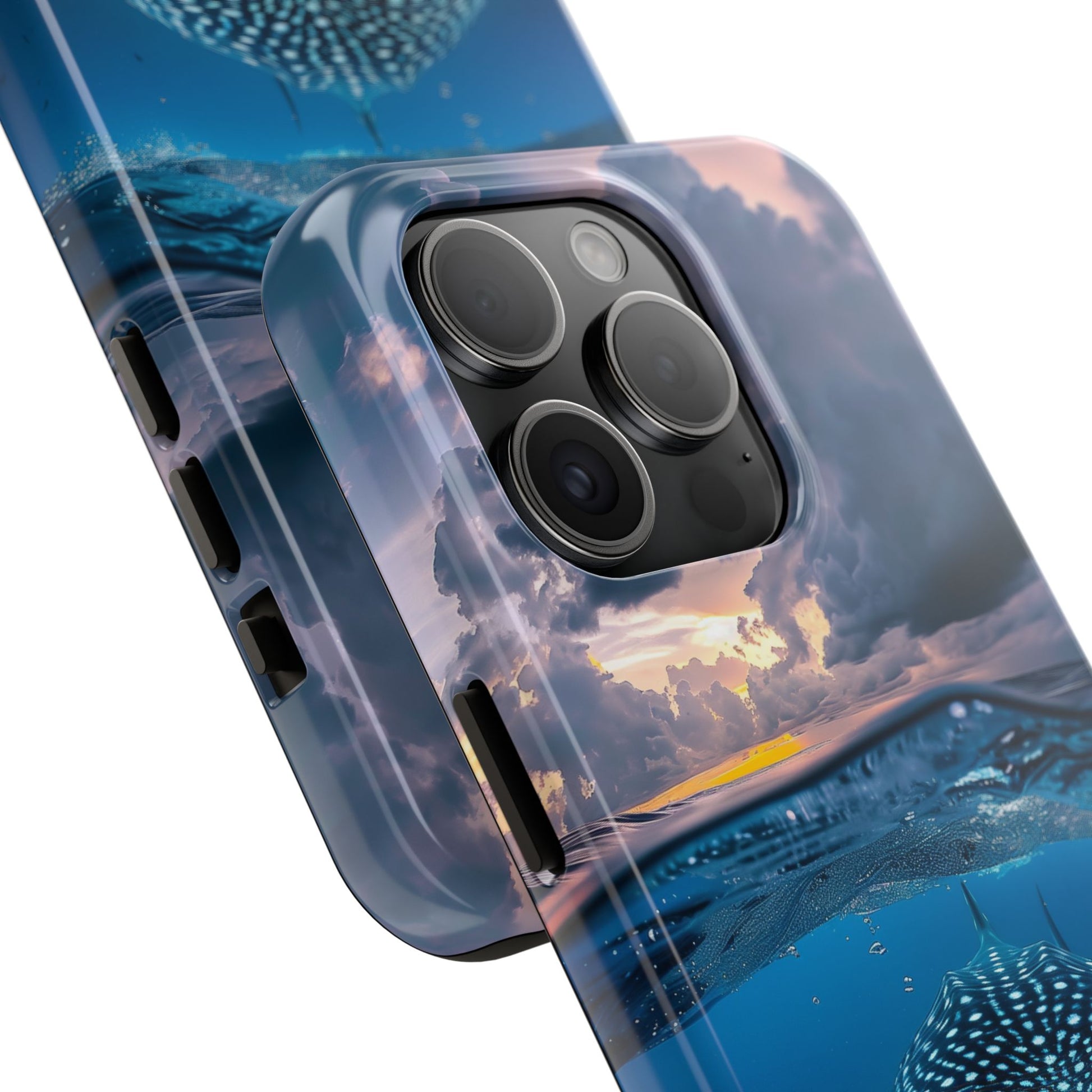 Majestic Encounter: Whale Shark Tough Phone Case