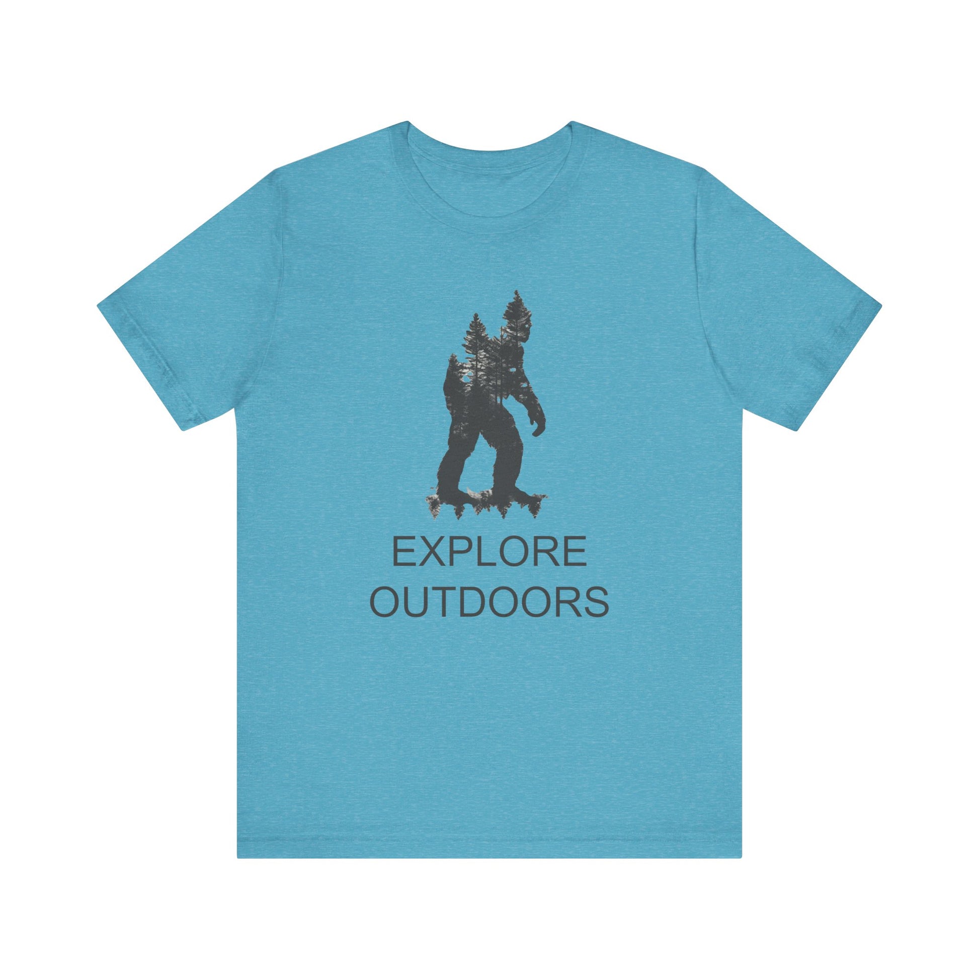 Bigfoot Shirt, Explore Outdoors, Bigfoot Outdoors Shirt, Camping Shirt, Bigfoot Shirt, Shirt for Camping, Camping Trip Shirt, Bigfoot