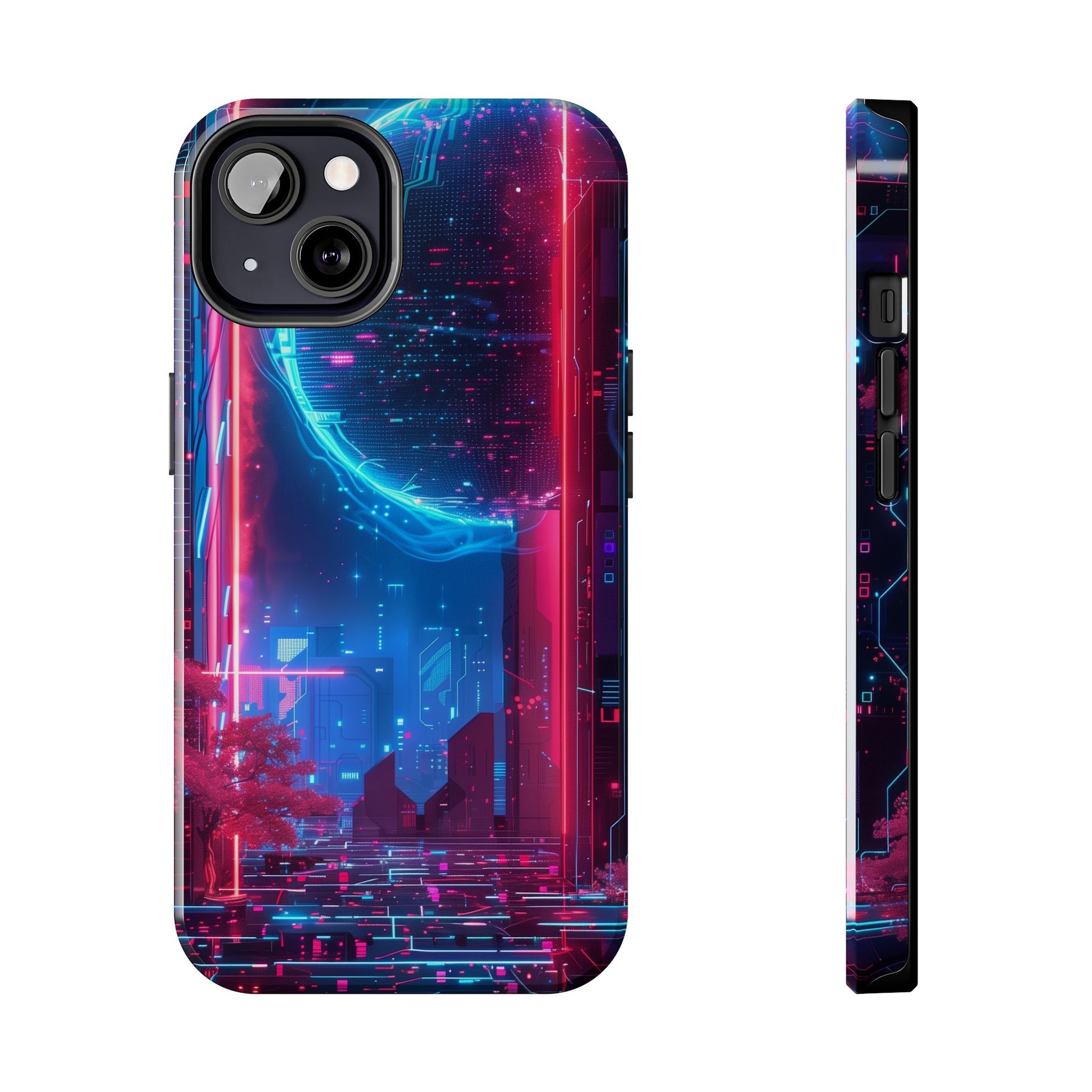 Circuit Board Phone Case, Futuristic Circuit Phone Case, High-Tech Gift, Custom Sci-Fi Phone Case, iphone 15 pro max