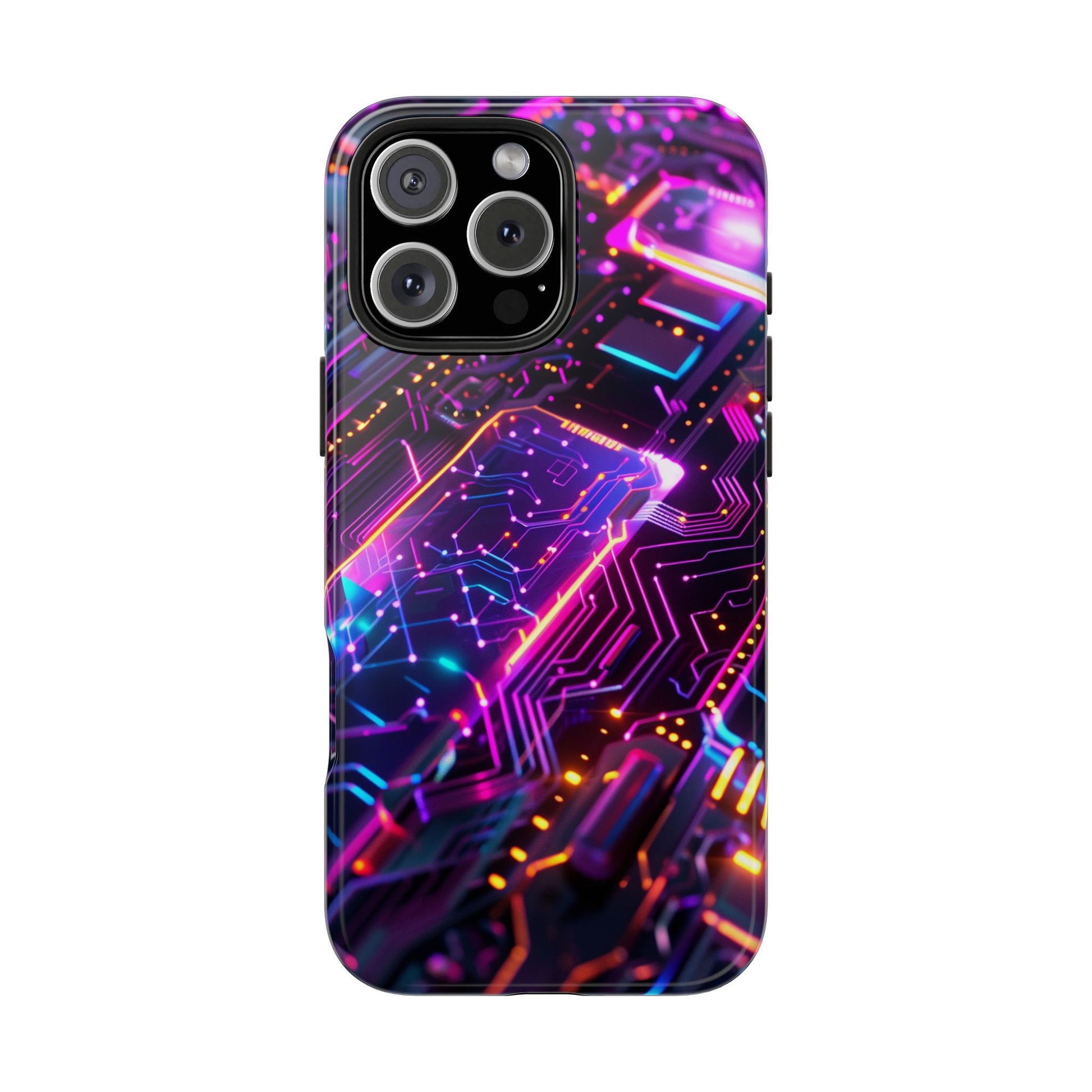 Circuit Board Phone Case, Futuristic Circuit Phone Case, High-Tech Gift, Custom Sci-Fi Phone Case, iphone 15 pro max