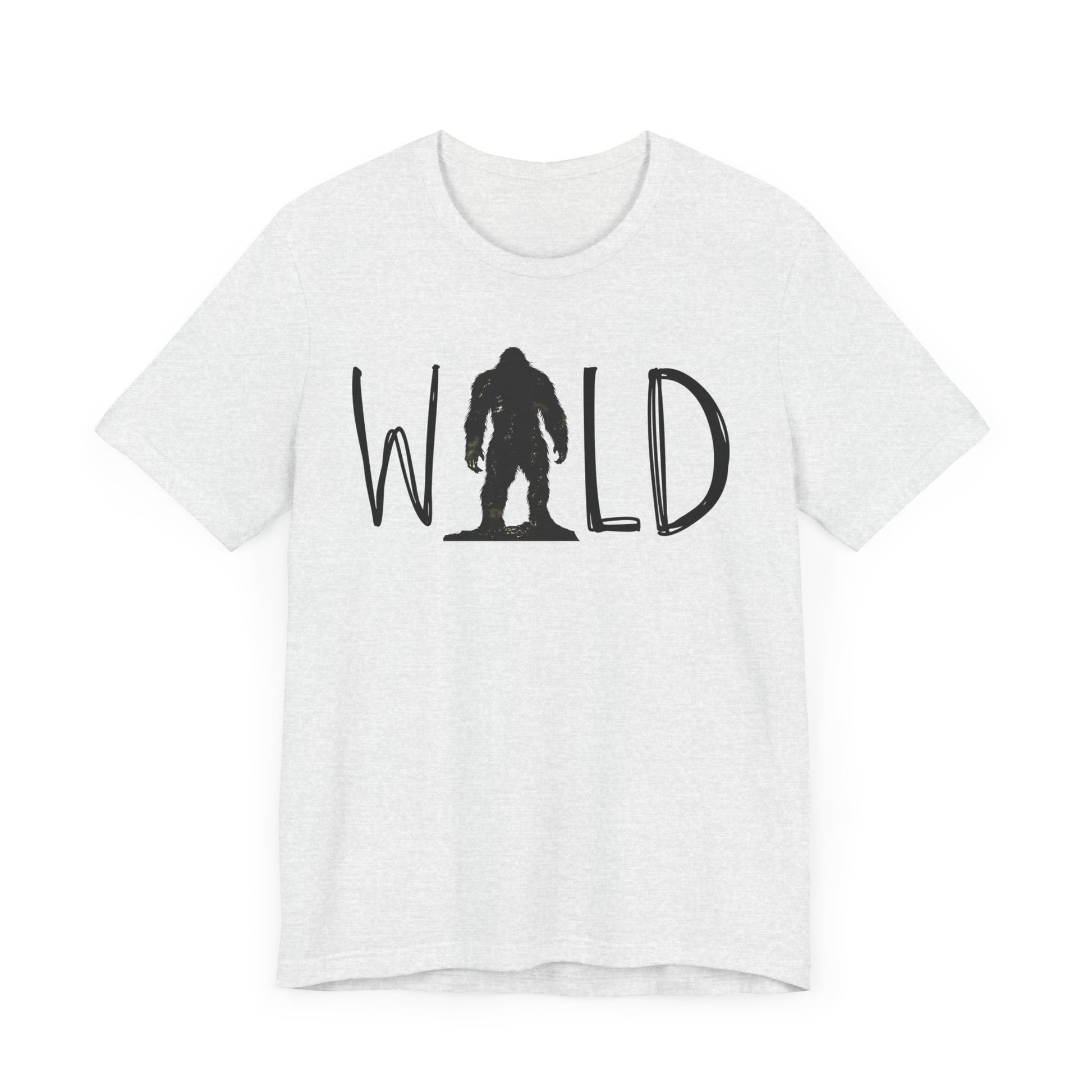 Wild Shirt, Bigfoot Tshirt, Bigfoot WILD Shirt, Camping Shirt, Outdoors Shirt, Bigfoot Shirt, Shirt for Camping, Camping Trip Shirt, Bigfoot
