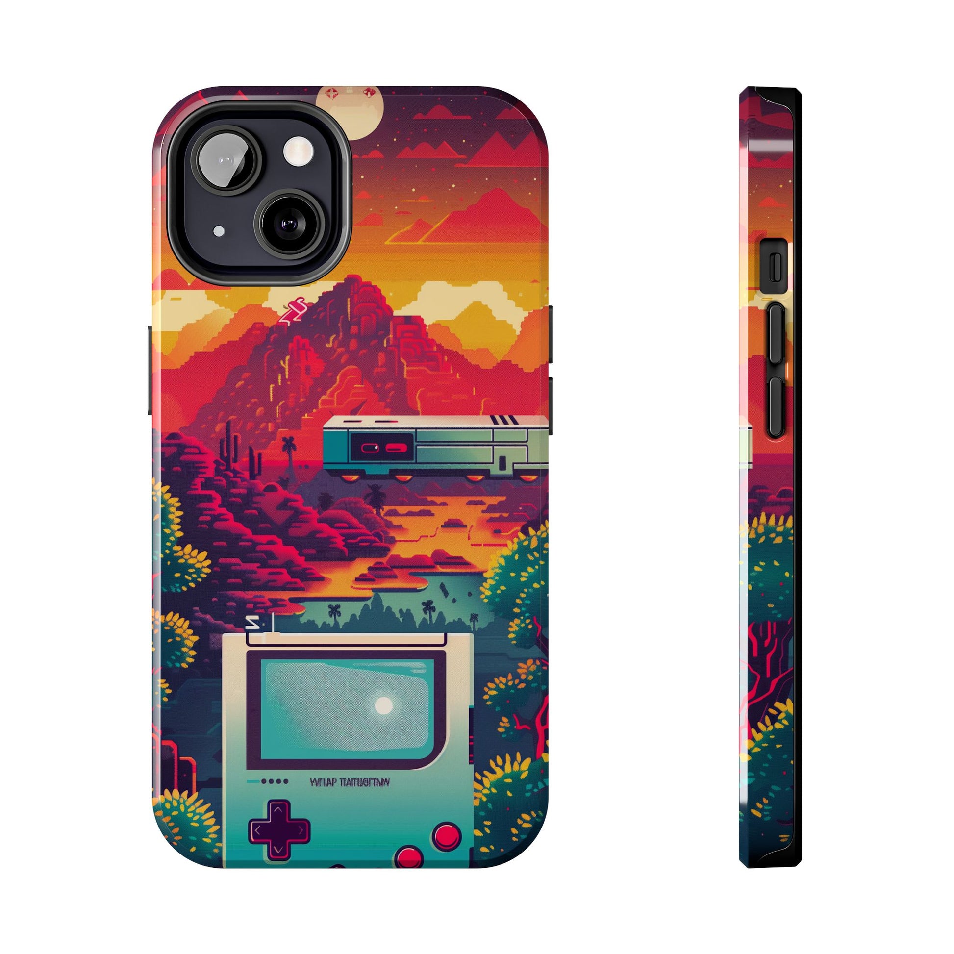 Durable iPhone Case with Alternative Universe Game Console Design - Protective Phone Cover - Fun and Sturdy Gaming Accessory - Gamer Gift
