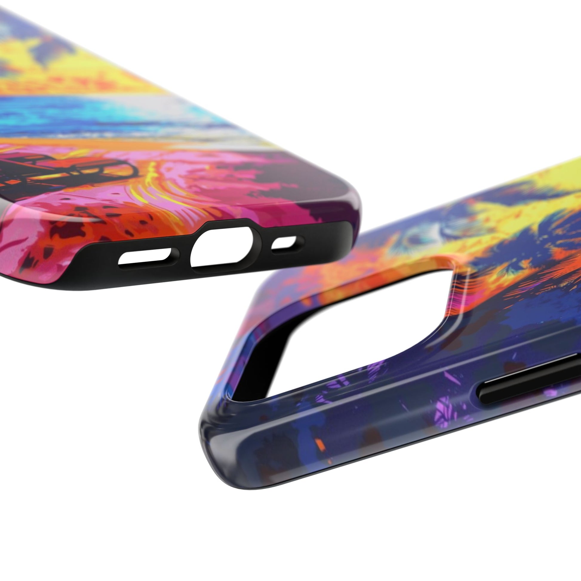 Sunset Bliss: Lisa Frank Style Phone Case