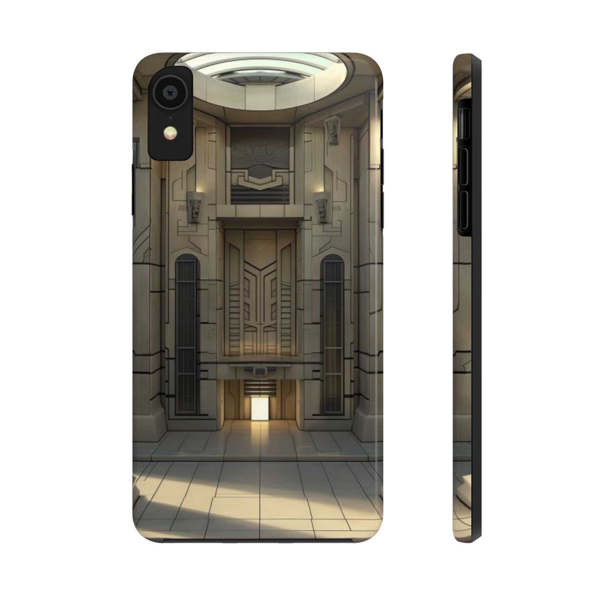 Durable Phone Case - Frank Lloyd Wright Style Room - Tough Architectural Design iPhone/Android Cover - Unique Art Deco Protection Accessory