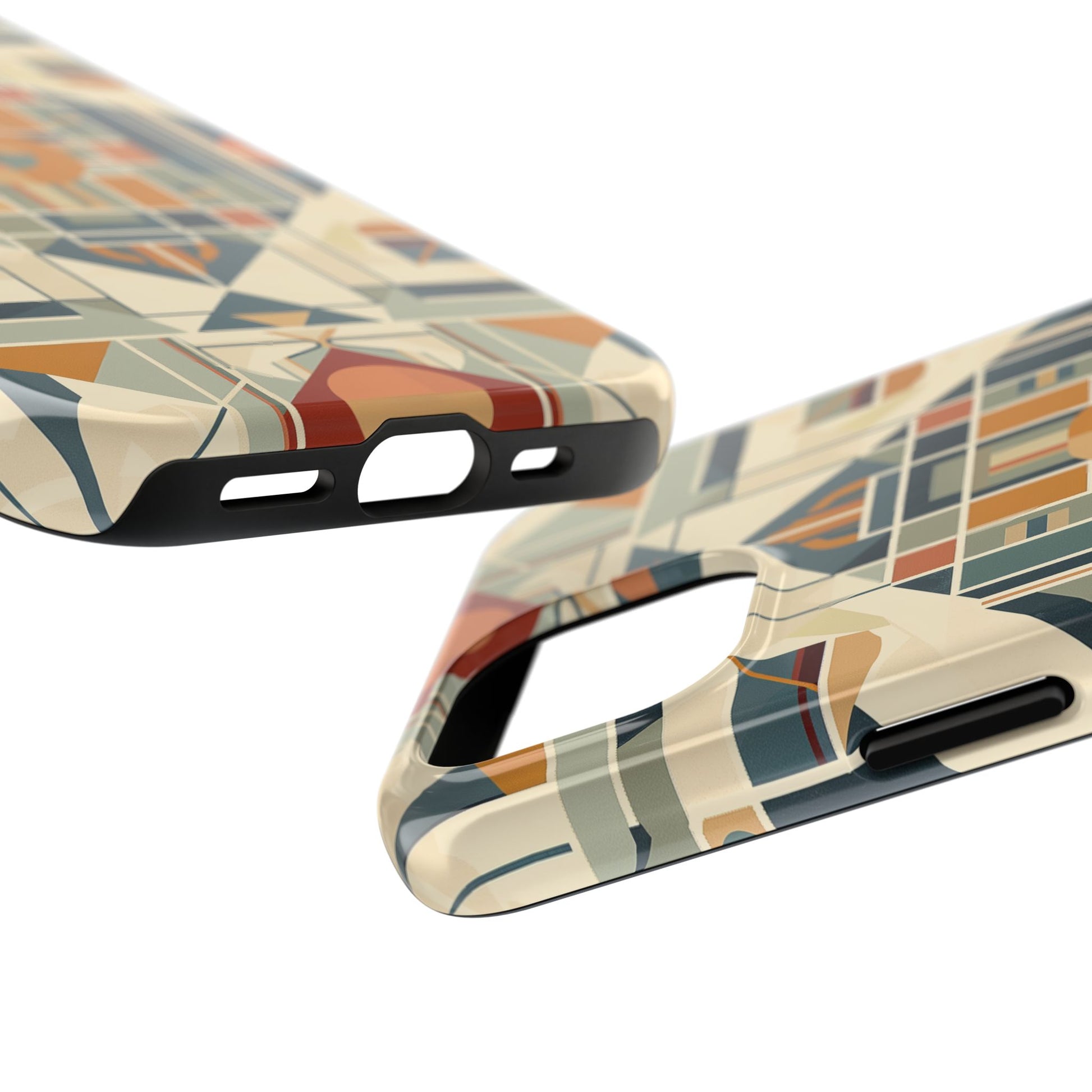 Diamond Frank Lloyd Wright Inspired Phone Case - Geometric Elegance for iPhone Models