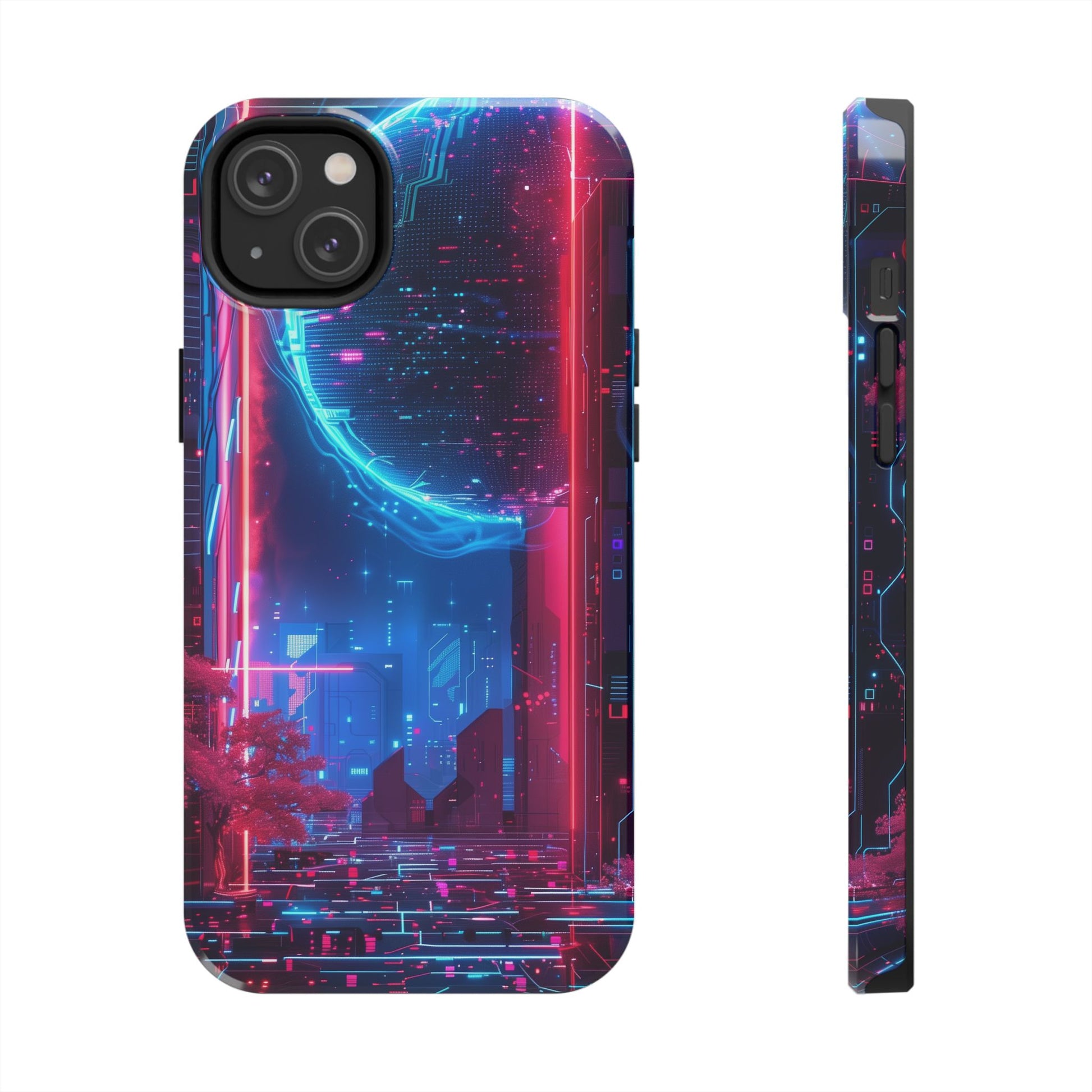 Circuit Board Phone Case, Futuristic Circuit Phone Case, High-Tech Gift, Custom Sci-Fi Phone Case, iphone 15 pro max
