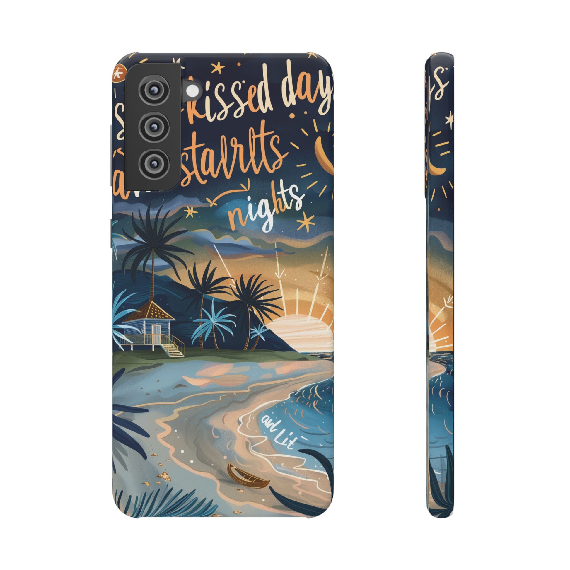 Sun Kissed Days and Starlit Nights Slim Case for Android