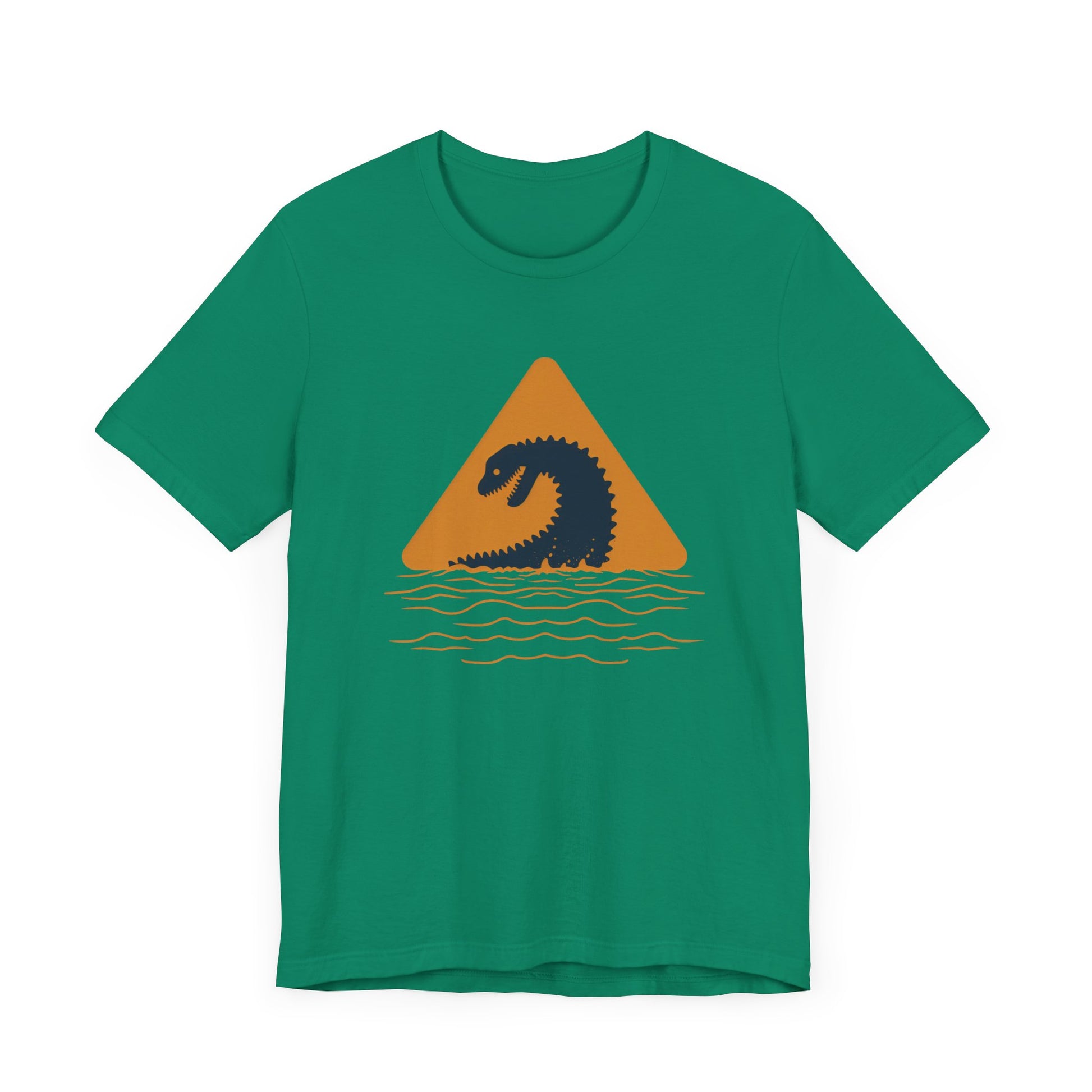 Cryptid Shirt Lake Monster Graphic Tee, Cryptid Crossing Sign, Ufo Alien Shirt, Cryptid Crossing Gift for Him, Ufo, Crypto Zoology Shirt