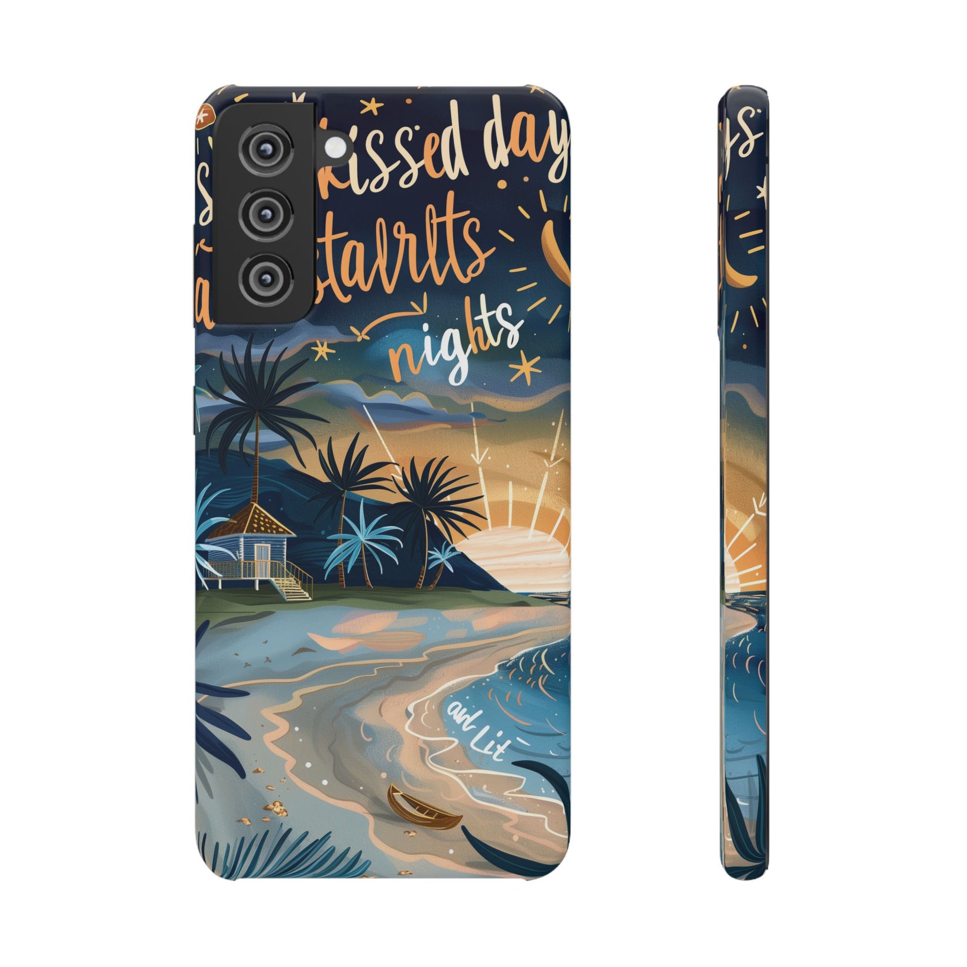 Sun Kissed Days and Starlit Nights Slim Case for Android