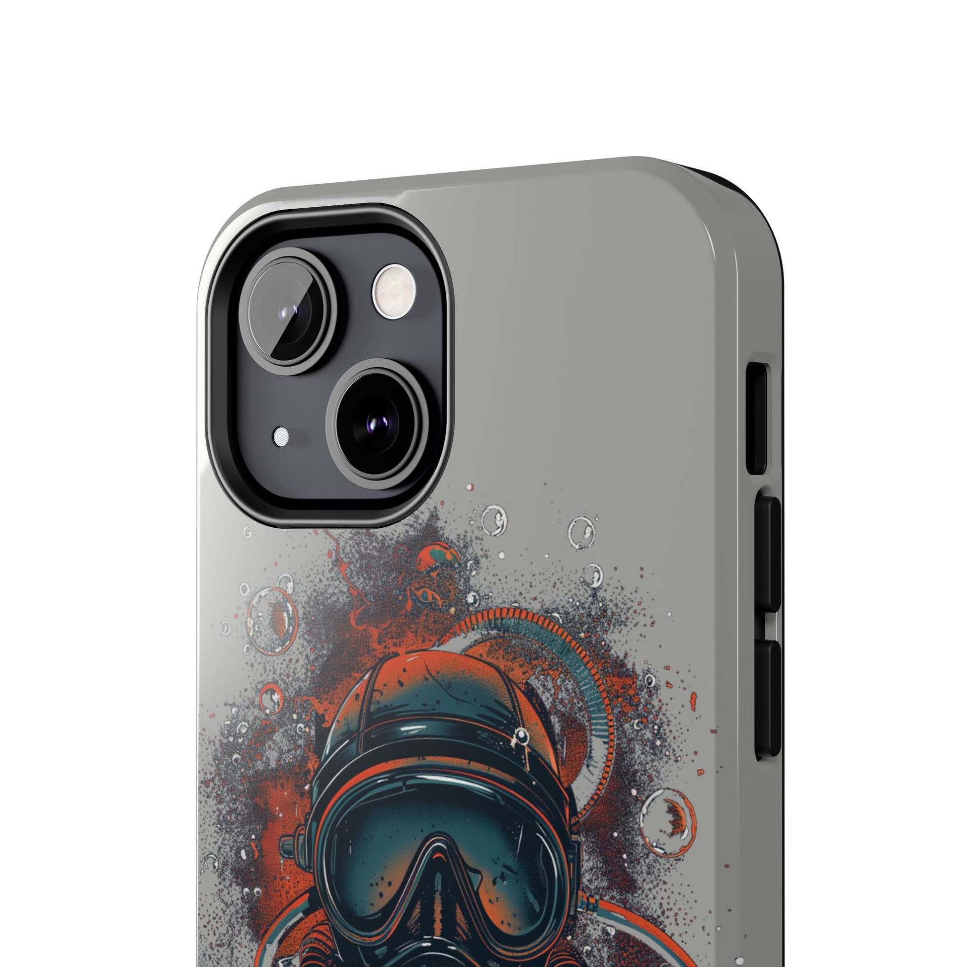 Light Custom iPhone Case, Personalized Phone Case, SCUBA Phone Case, SCUBA Diver Case, Custom Diver Phone Case, Gift for SCUBA Diver