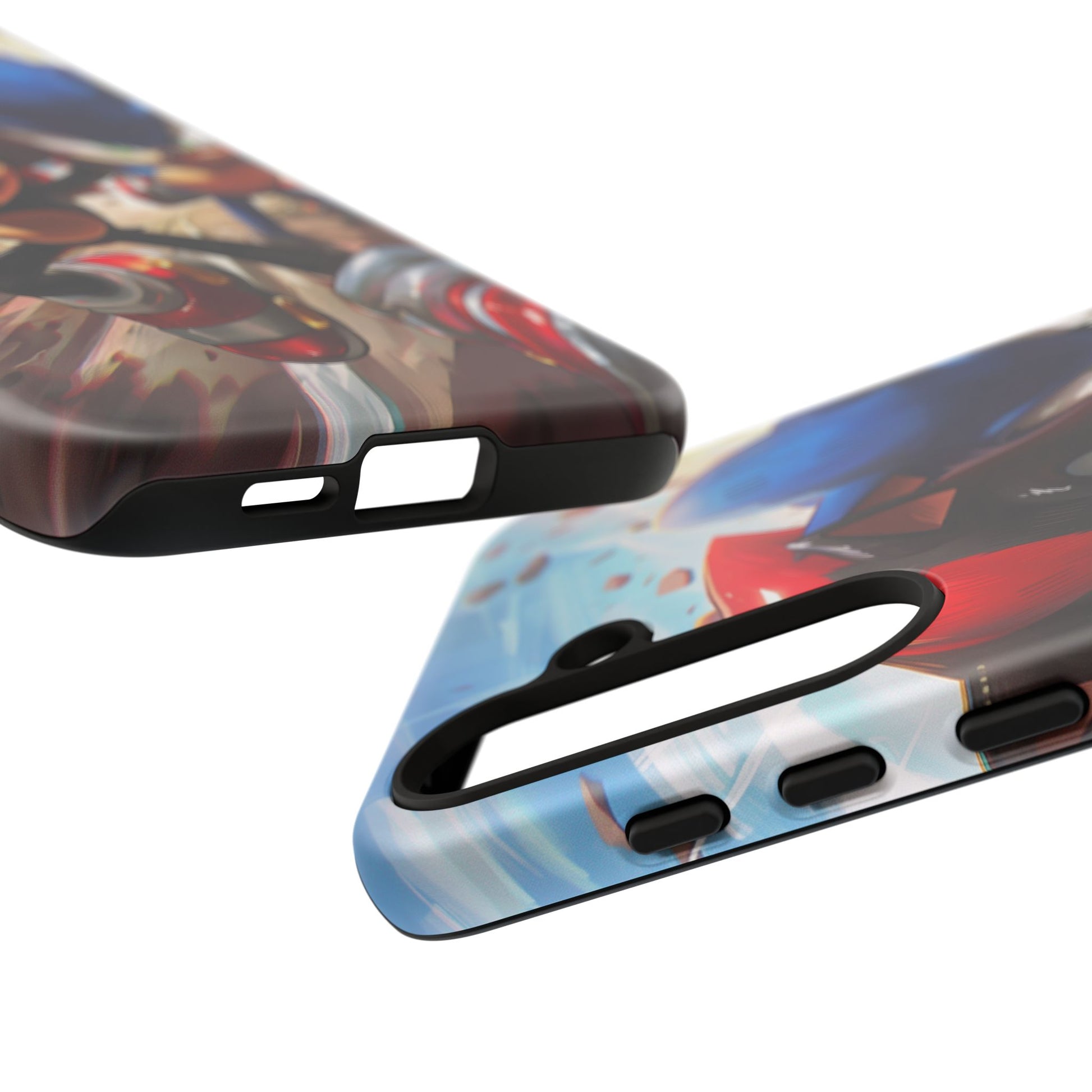 Sonic and Shadow Phone Case, Sonic and Shadow, Tough Android Case, Fun Video Game Phone Case, Retro Game Case, SEGA Video Game Android Case