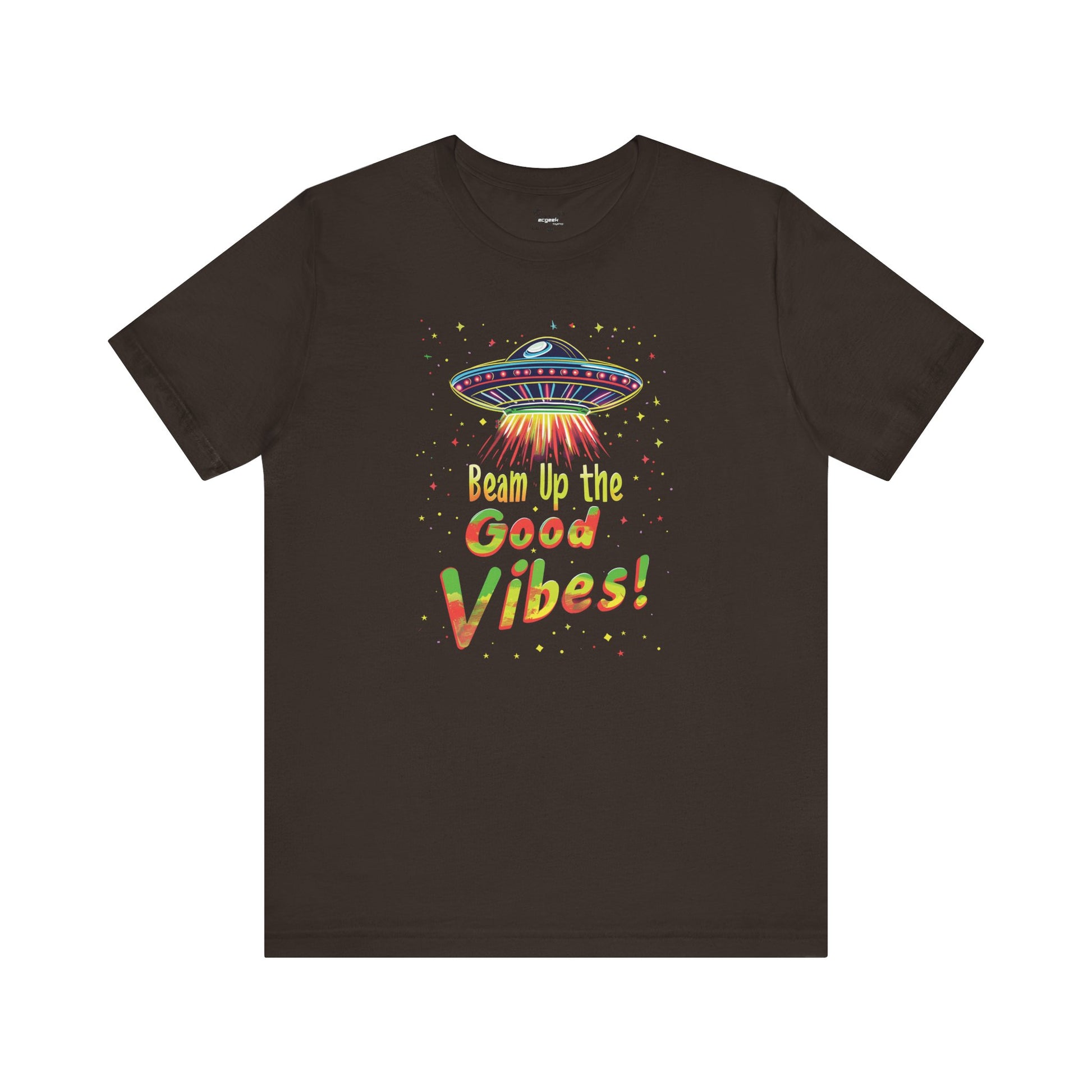 Positivity Nerd Shirt UFO Geek Shirt, Good Vibes SciFi Shirt Gamer Shirt, Funny Nerd Shirt, Nerd Humor, Funny Geek Shirt, Custom Graphic Tee