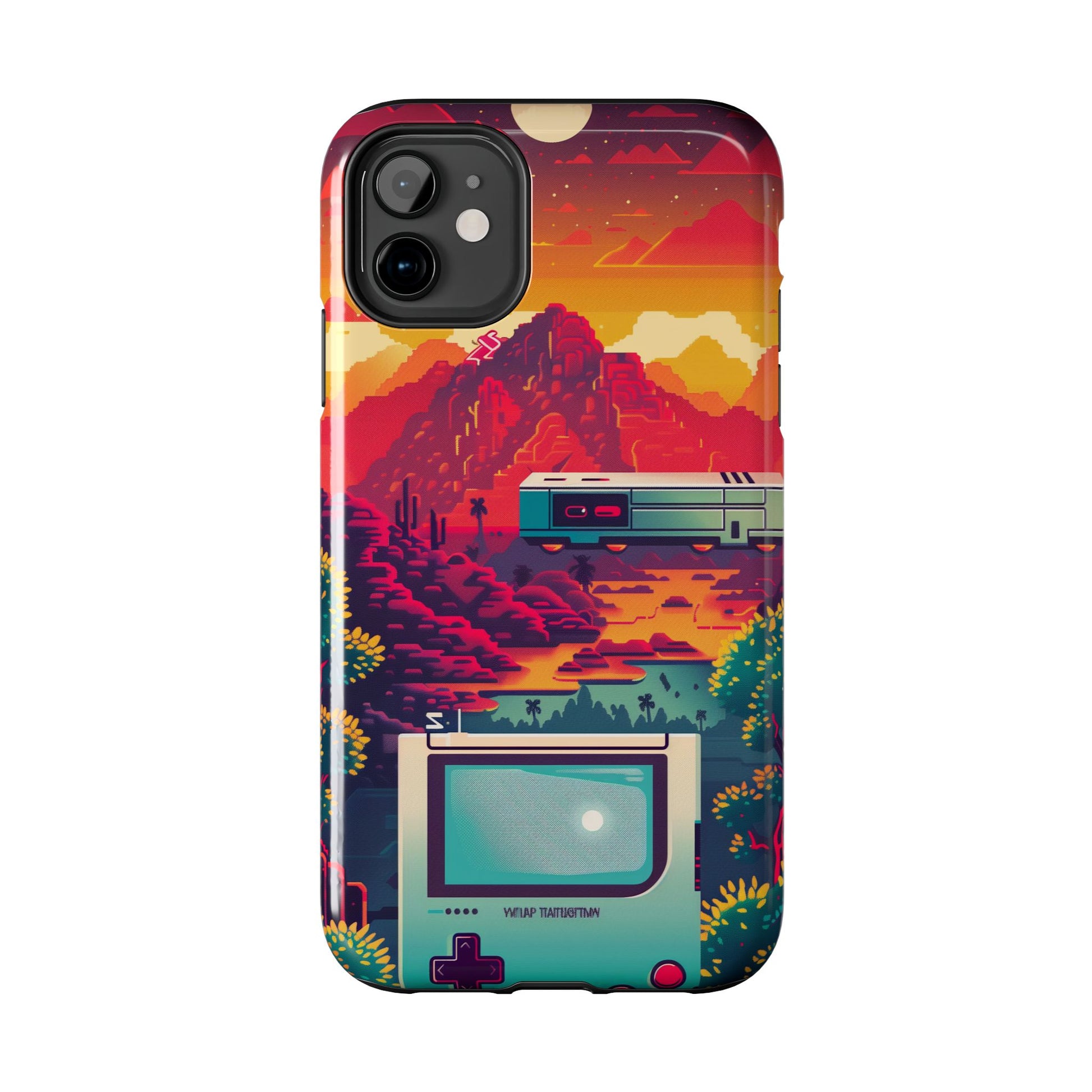 Durable iPhone Case with Alternative Universe Game Console Design - Protective Phone Cover - Fun and Sturdy Gaming Accessory - Gamer Gift