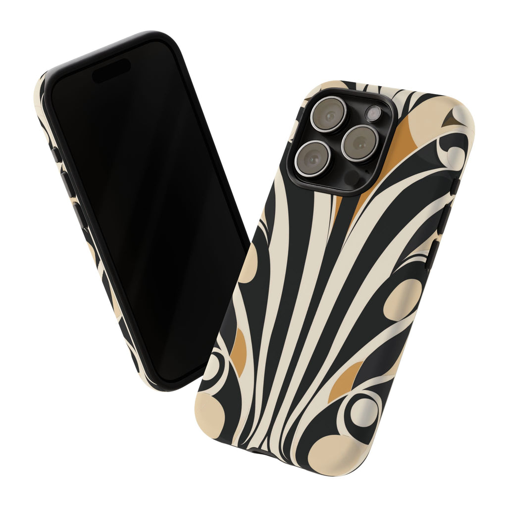 Geometric Art Deco Phone Case Design Tamara de Lempicka Frank Lloyd Wright Prairie Style Stylish iphone 13 14 15 16 Pro Max Plus Galaxy