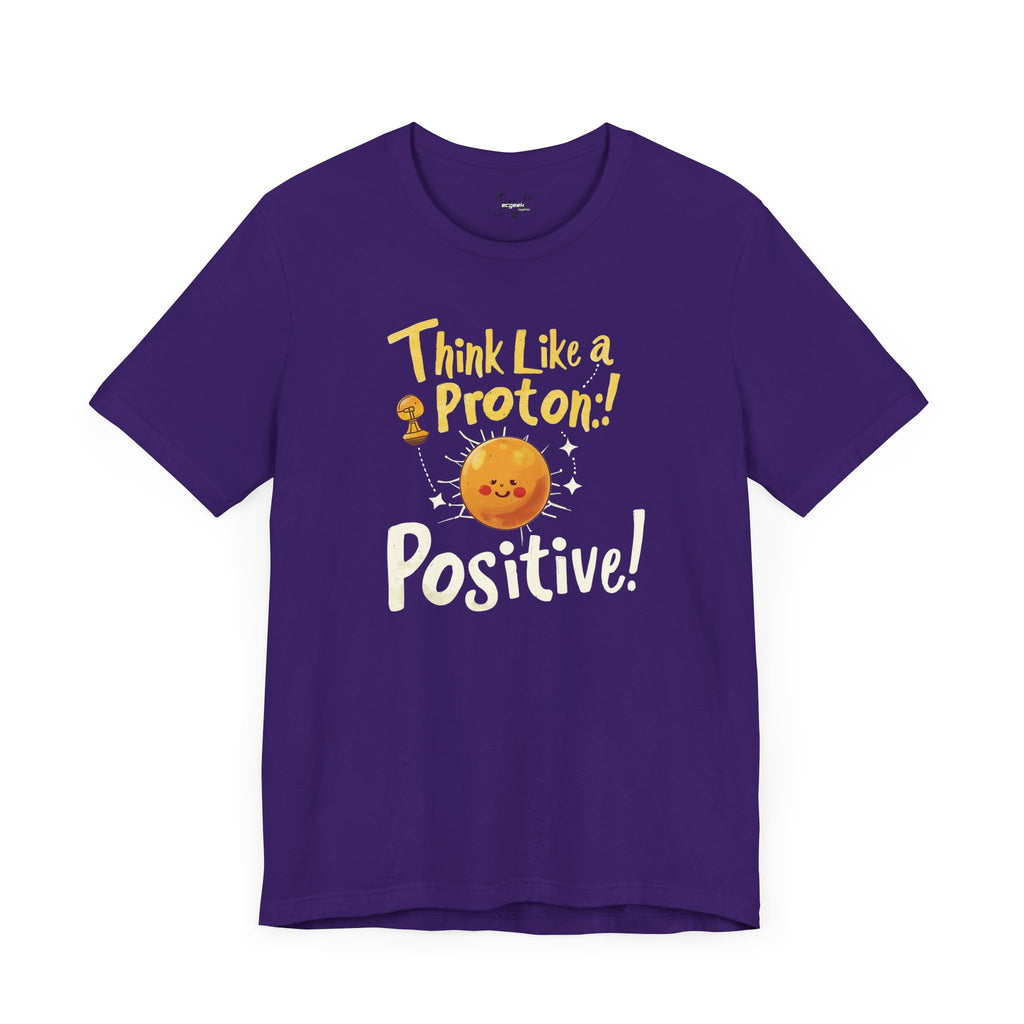 Be Positive Geek Positivity Tshirt Nerdy Custom Shirt Graphic Tee, Inspirational Quotes Gift for Geeks Back to School, Gift for Her