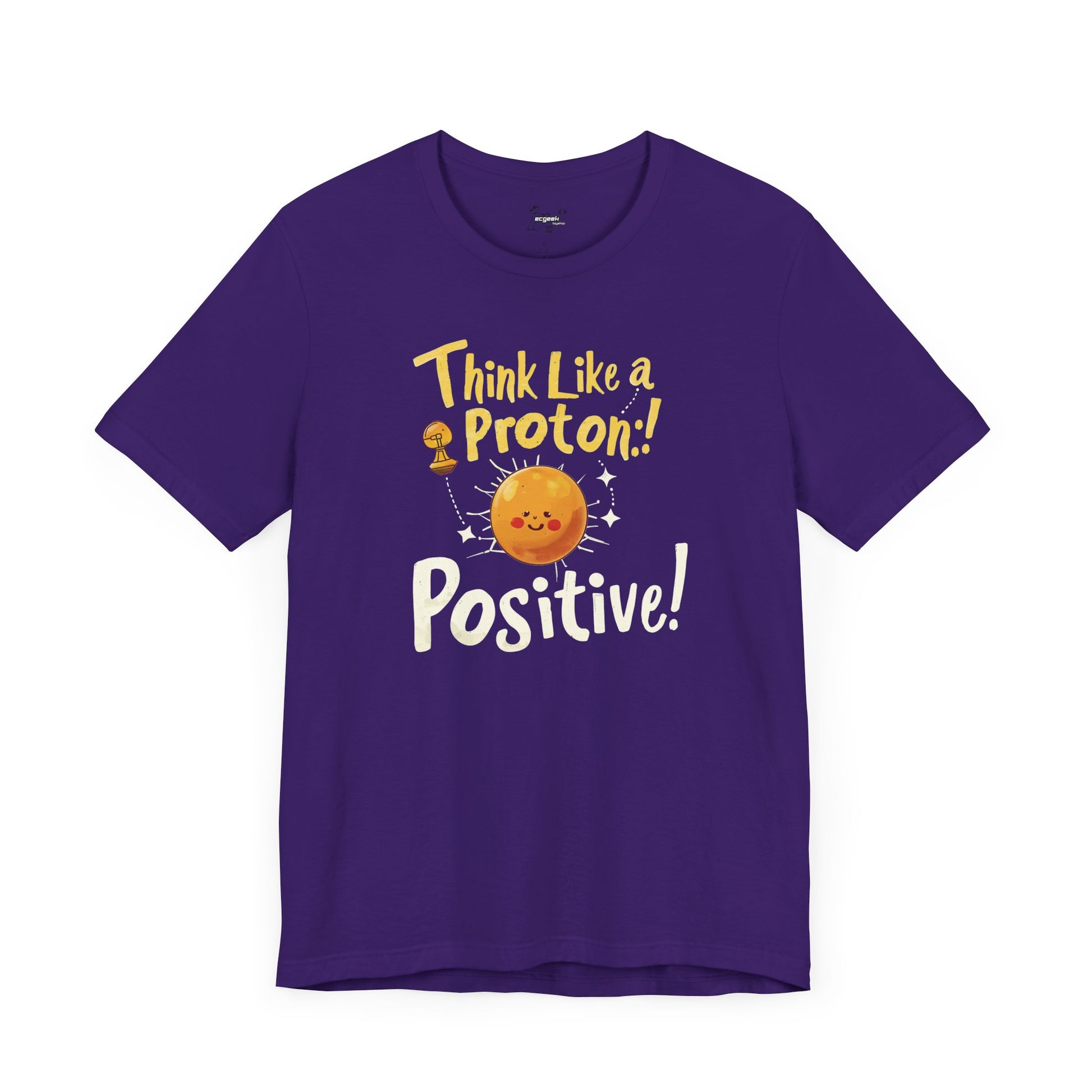 Be Positive Geek Positivity Tshirt Nerdy Custom Shirt Graphic Tee, Inspirational Quotes Gift for Geeks Back to School, Gift for Her