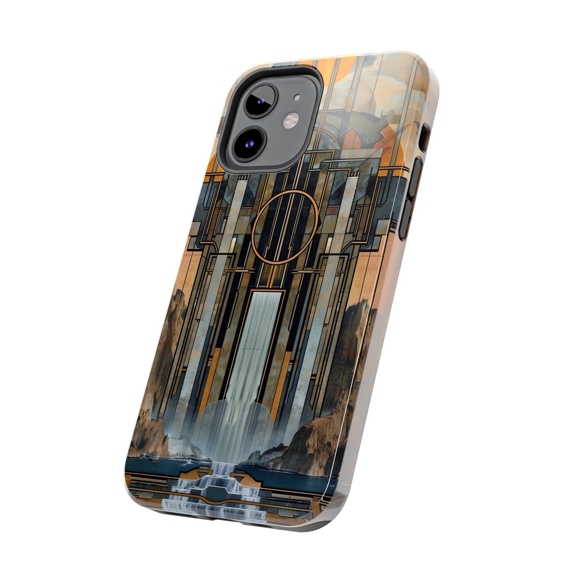 Falling Water Inspired Phone Case - Frank Lloyd Wright Design - Architectural Phone Cover - Unique Phone Accessory