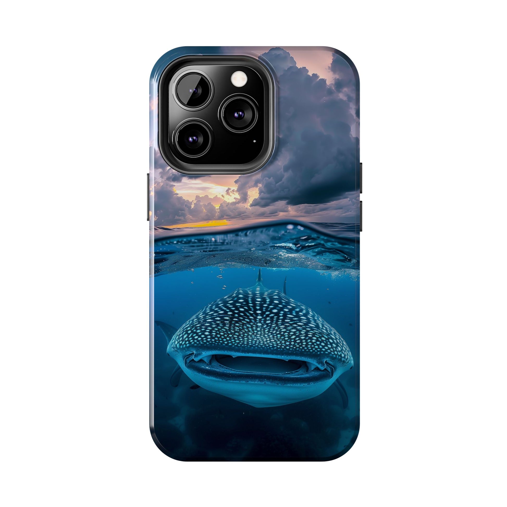 Majestic Encounter: Whale Shark Tough Phone Case