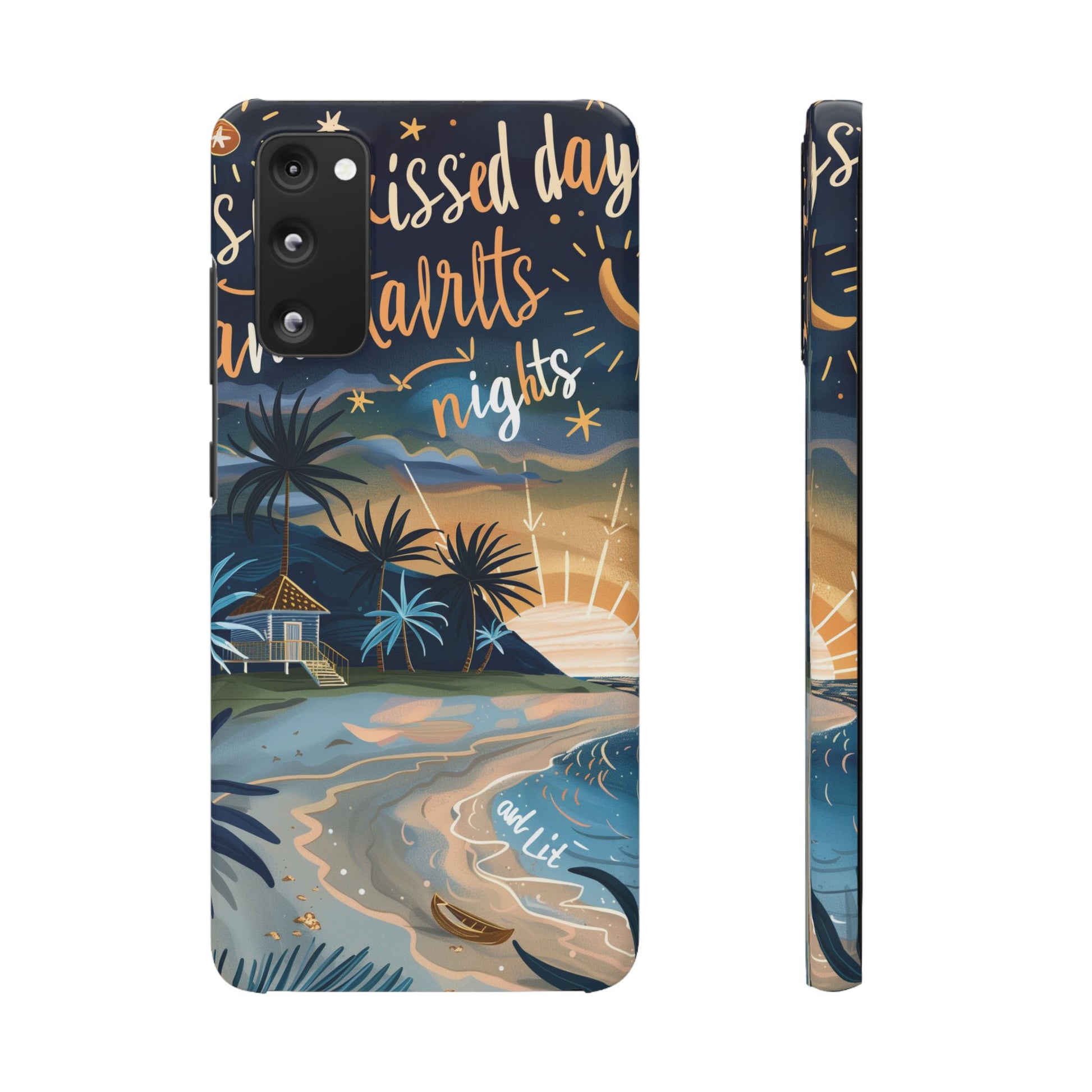 Sun Kissed Days and Starlit Nights Slim Case for Android