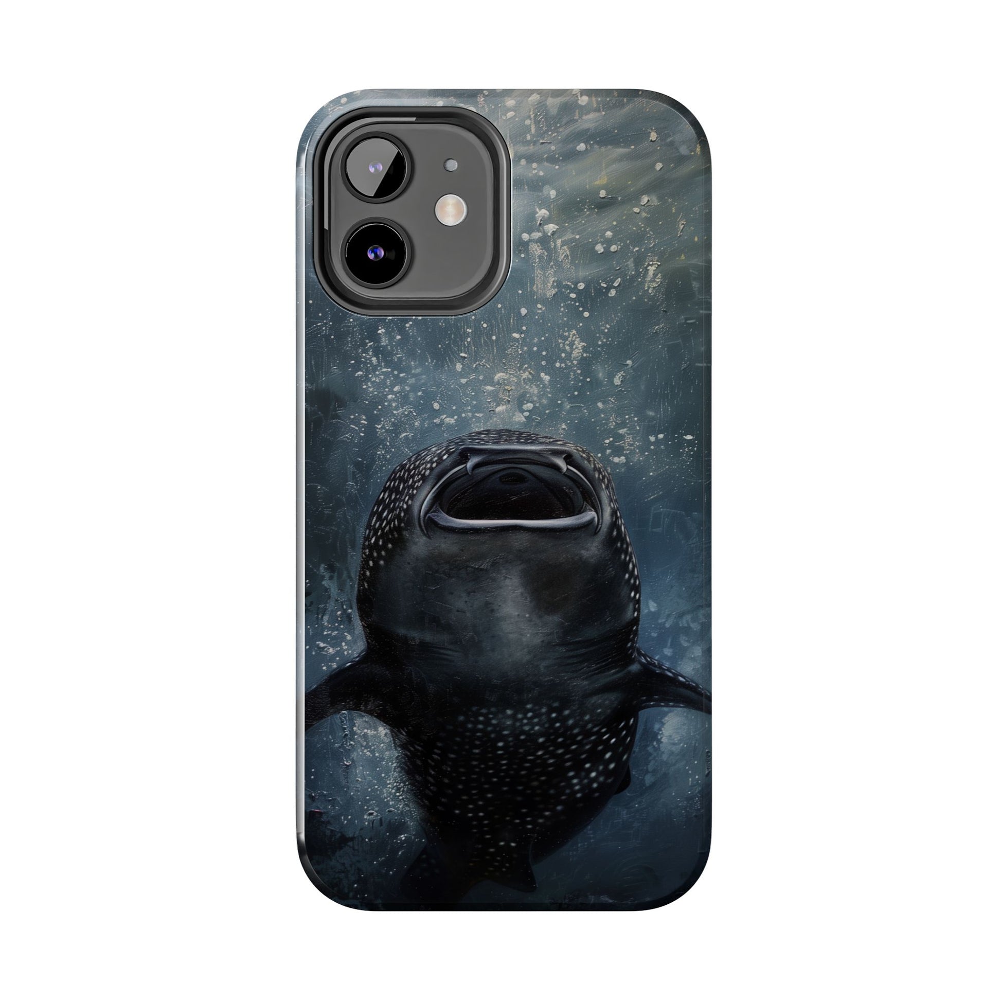Rising Majesty: Whale Shark Feeding Tough Phone Case